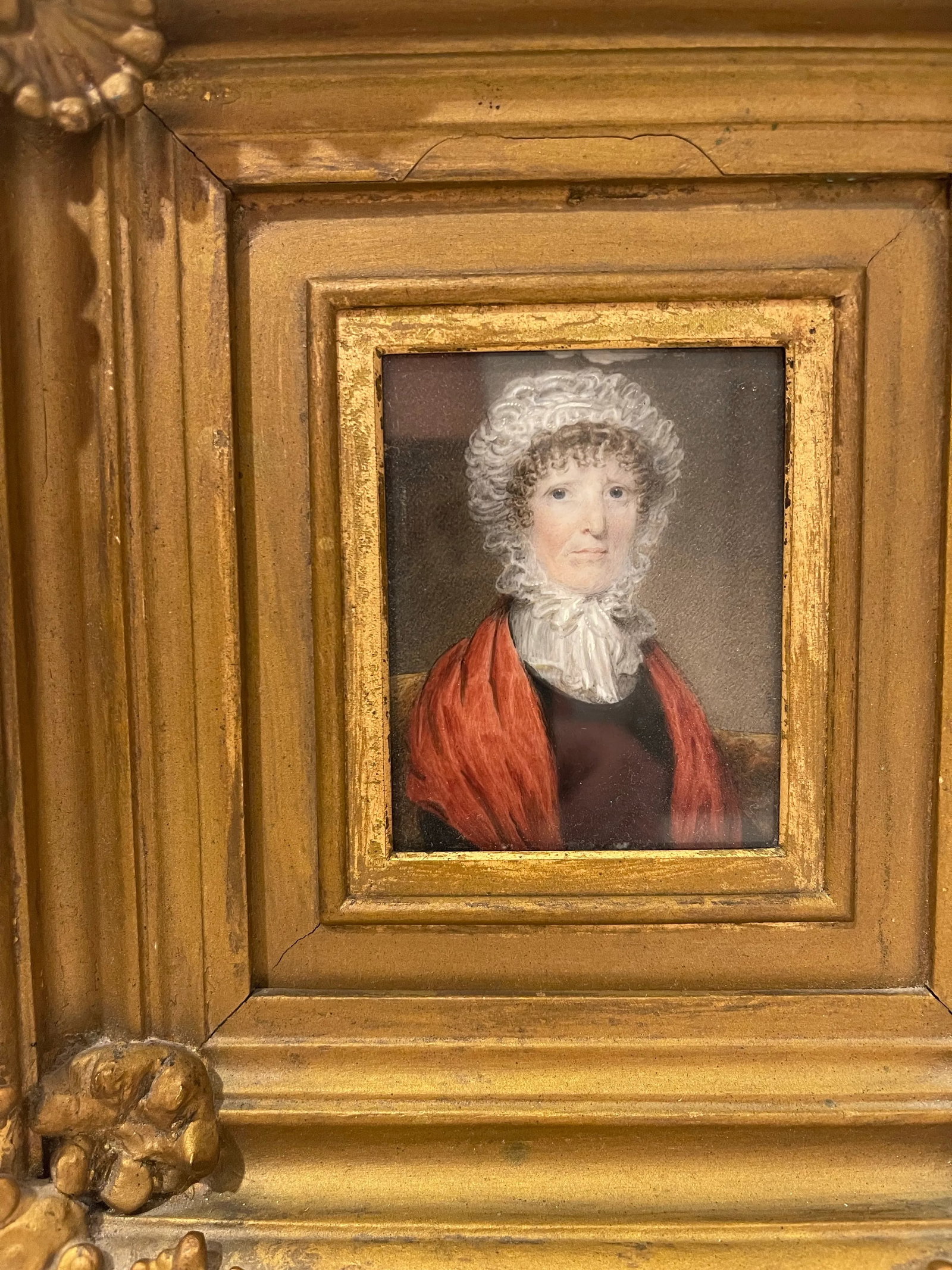 Late 19th Century After Ambrozy Mieroszewski, Justyna Chopin in White Bonnet and Red Scarf, Portrait - 3