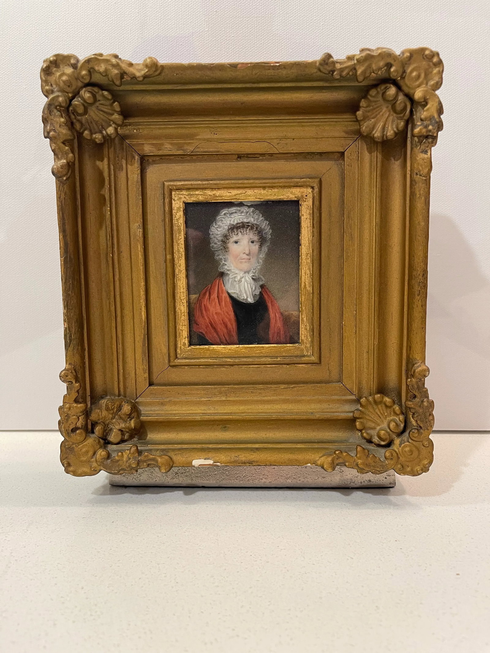 Late 19th Century After Ambrozy Mieroszewski, Justyna Chopin in White Bonnet and Red Scarf, Portrait - 6