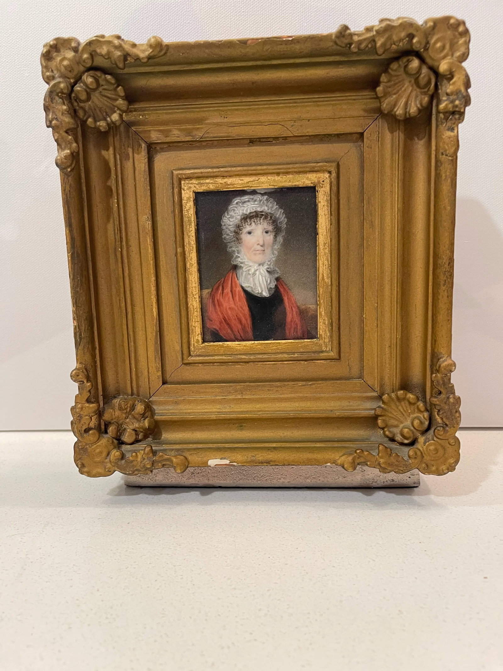 Late 19th Century After Ambrozy Mieroszewski, Justyna Chopin in White Bonnet and Red Scarf, Portrait - 7