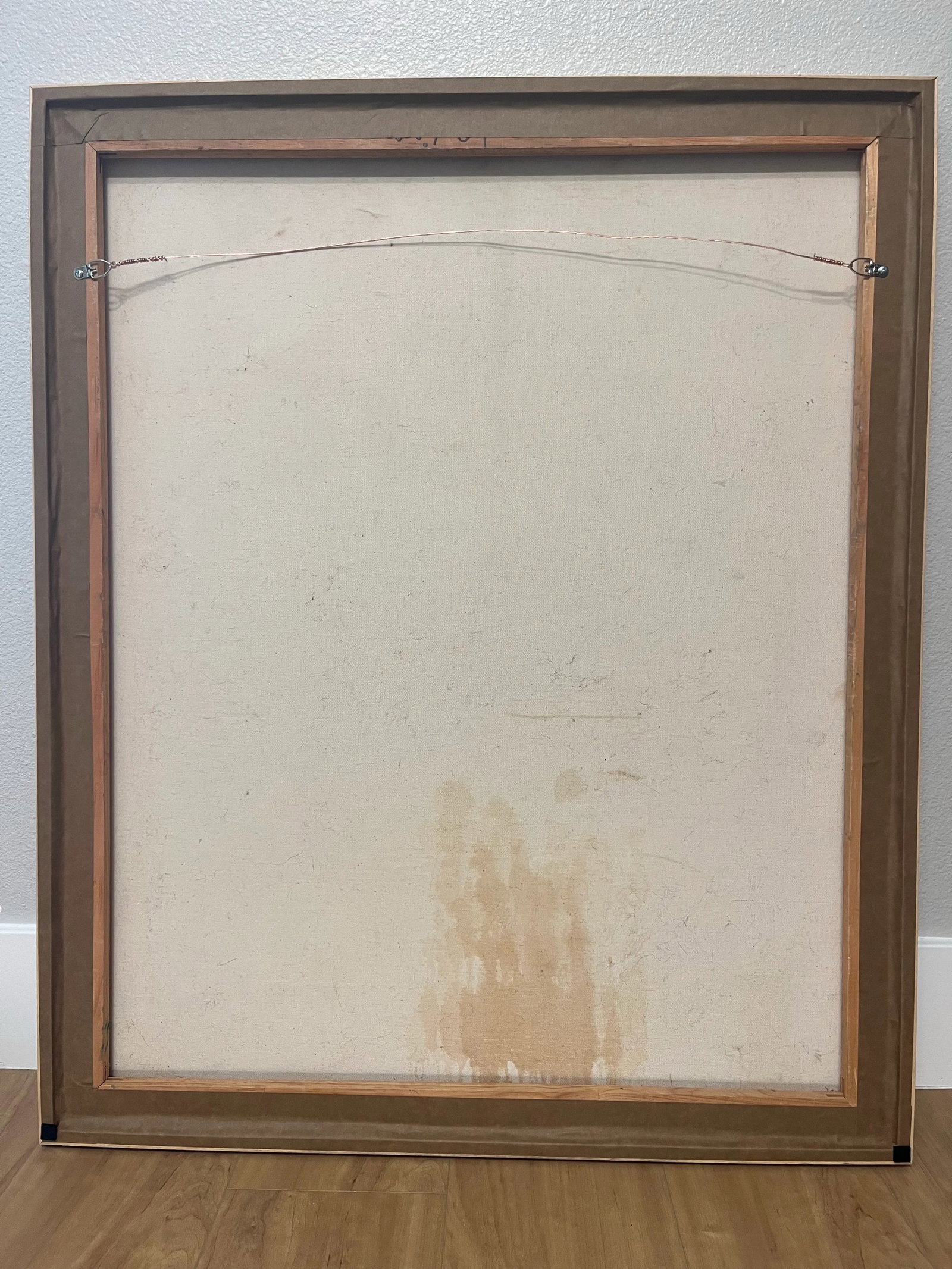 Late 20th Century Vintage Garden With Box Oil Painting - 3