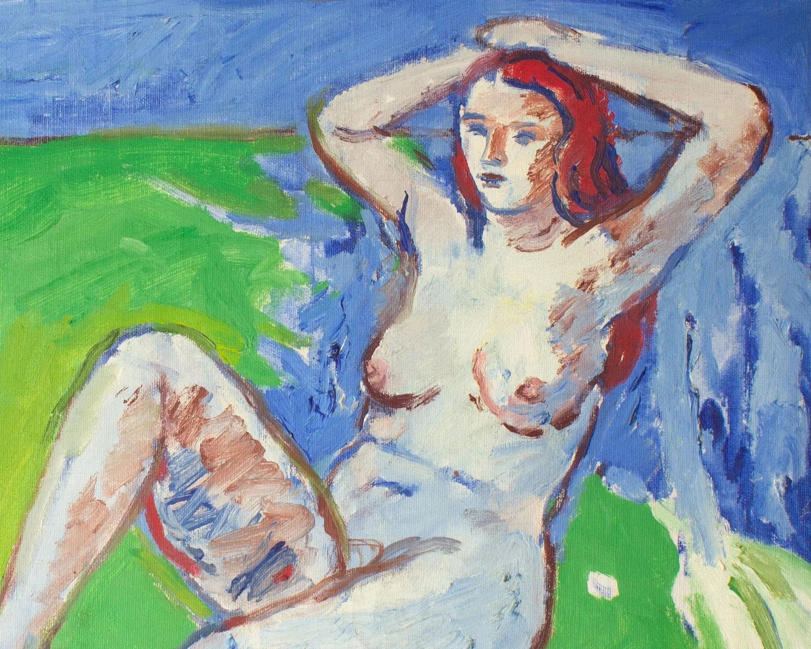 Oil on Canvas of a Female Figure by Abbott Pattison - 4