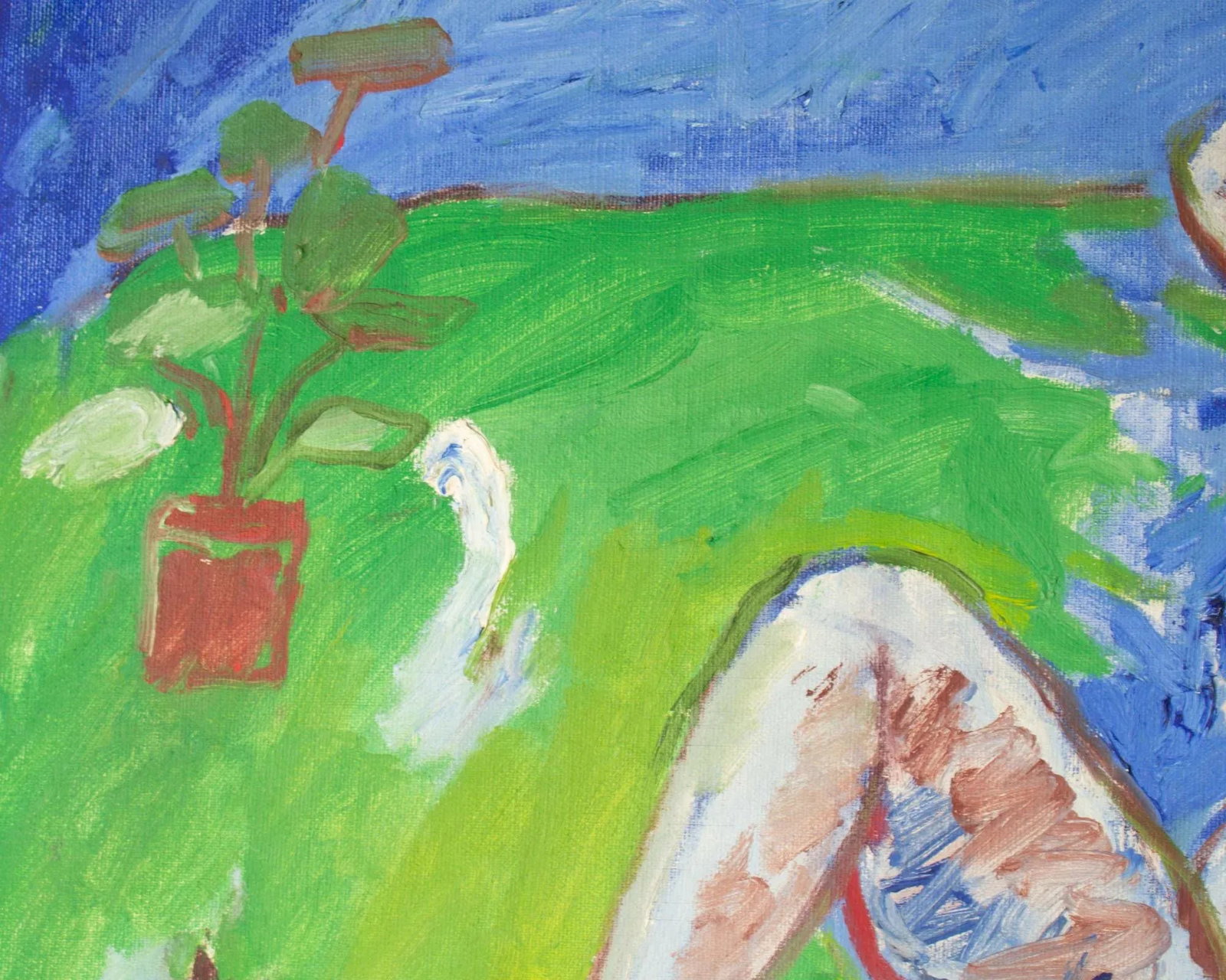 Oil on Canvas of a Female Figure by Abbott Pattison - 6
