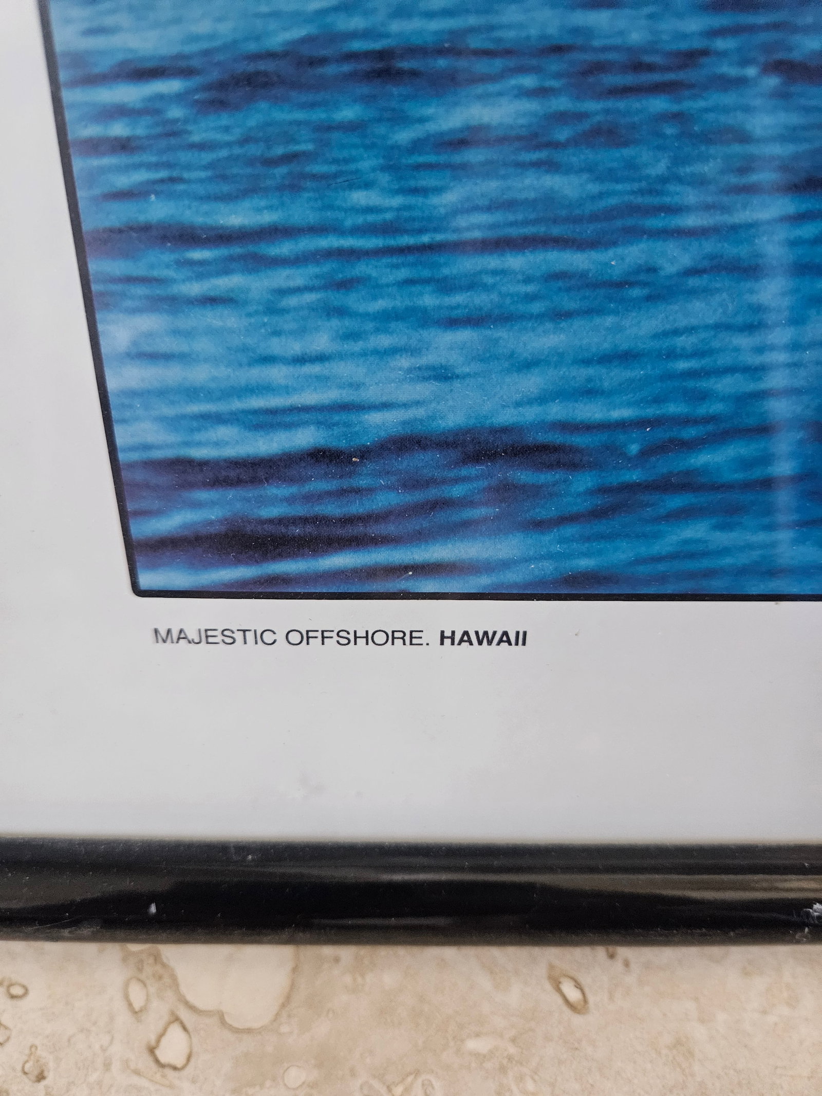 Aaron Chang Print Titled Majestic Offshore Hawaii - 7
