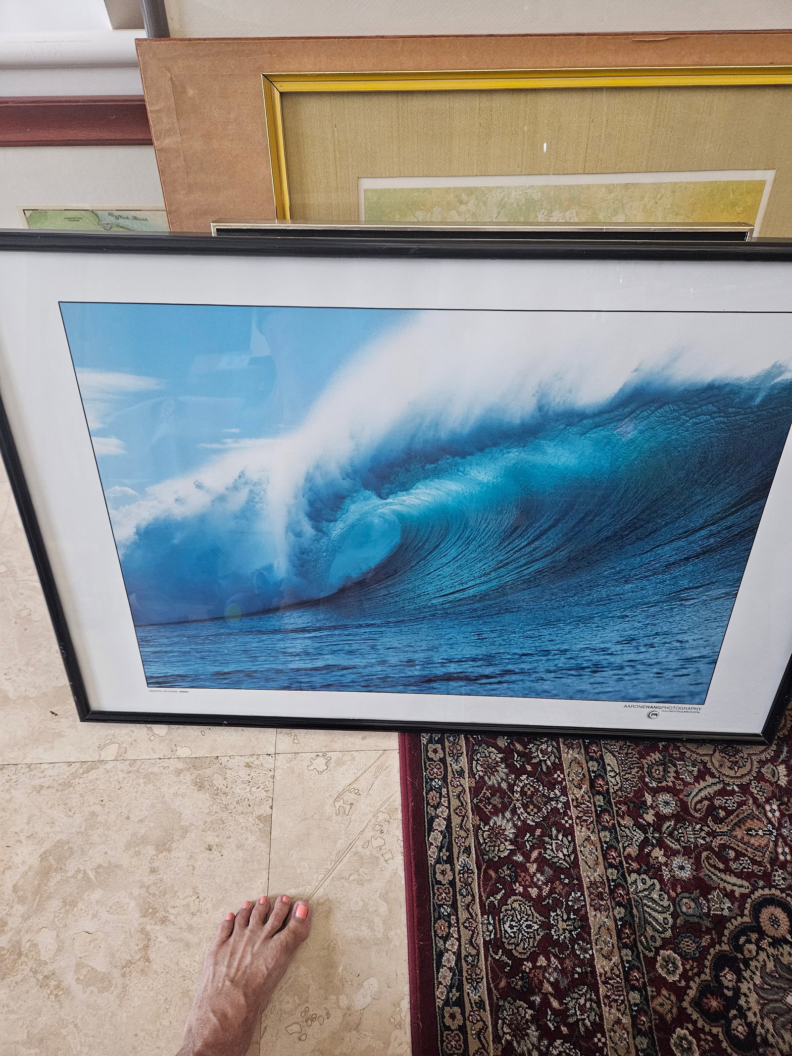 Aaron Chang Print Titled Majestic Offshore Hawaii - 9