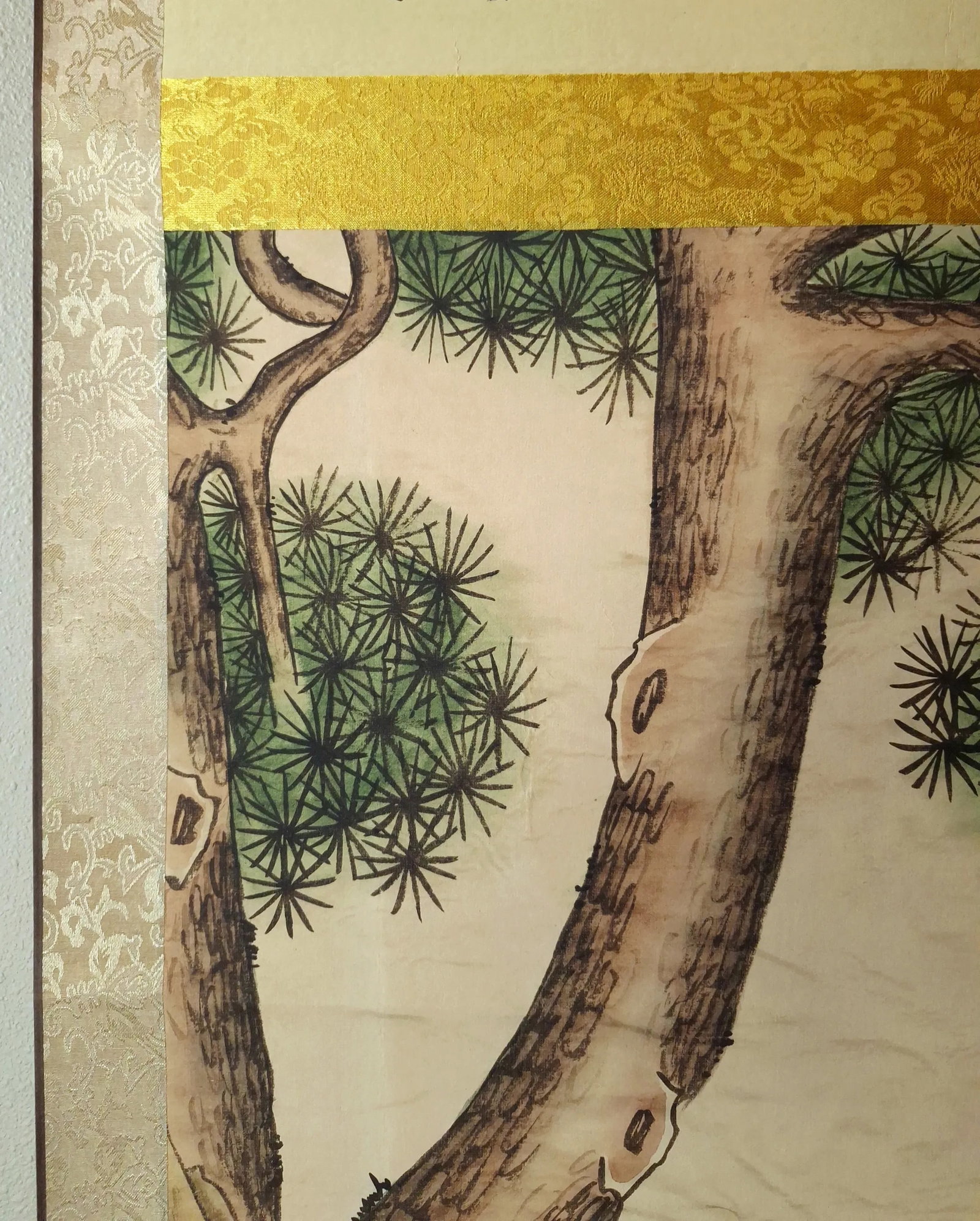 Chinese Forest Maidens Scene Scroll - 5
