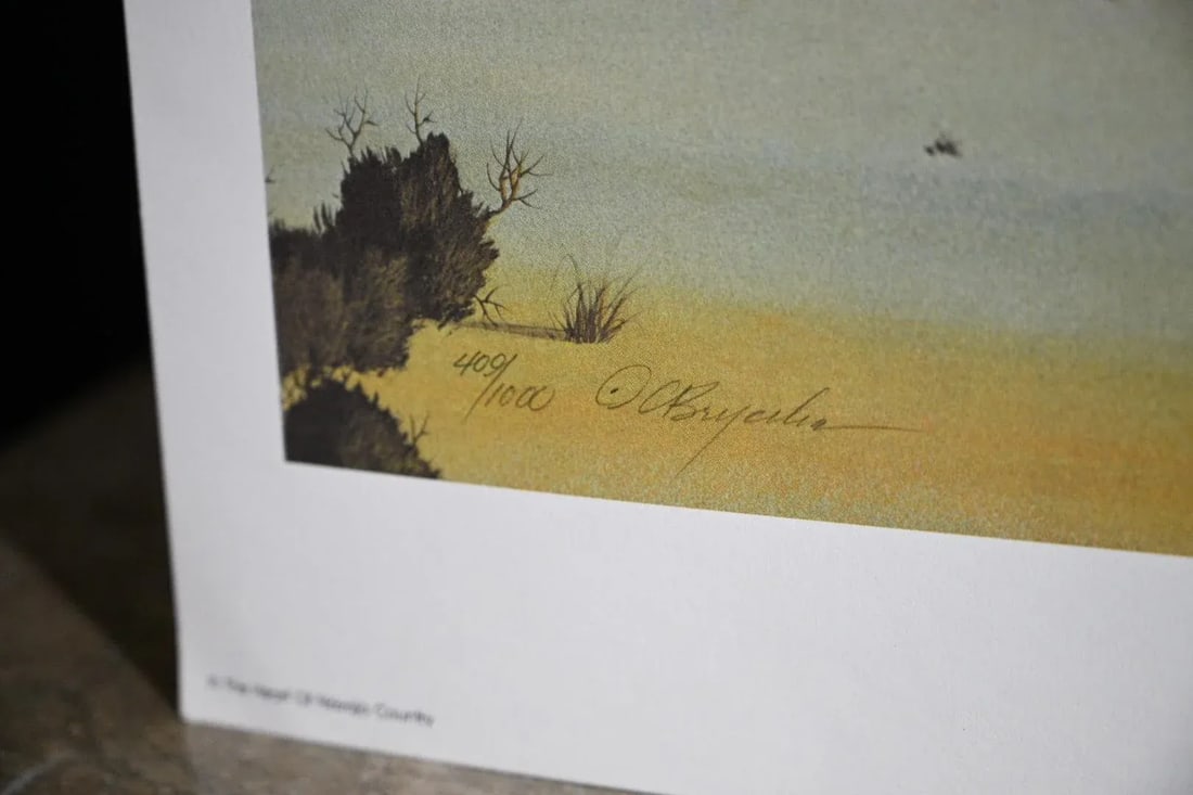 Late 20th Century In the Heart of Navajo Country - Signed Limited Edition Print by Clifford Brycelea - 5