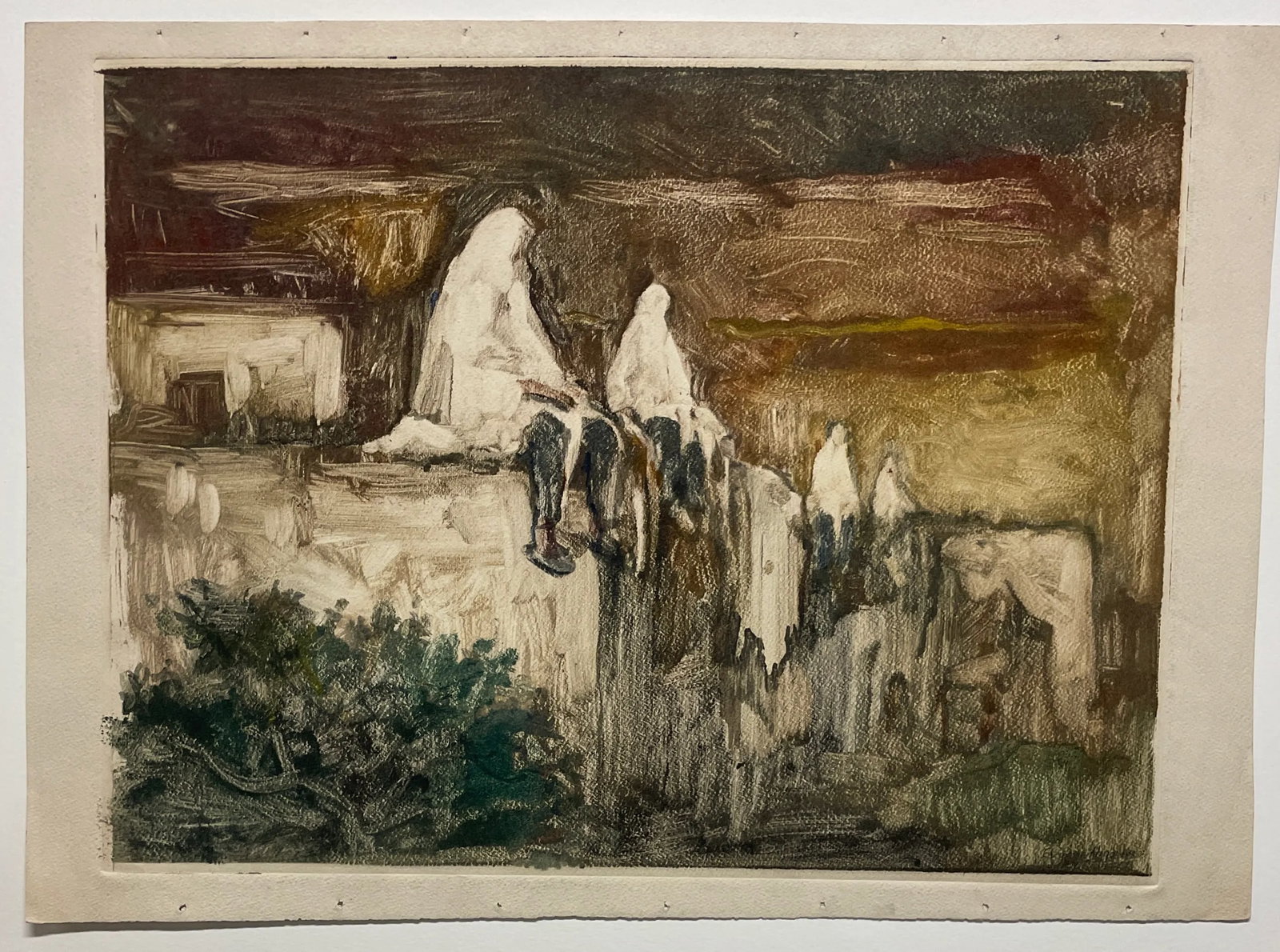 1920s Eugene Higgins Monotype - 2