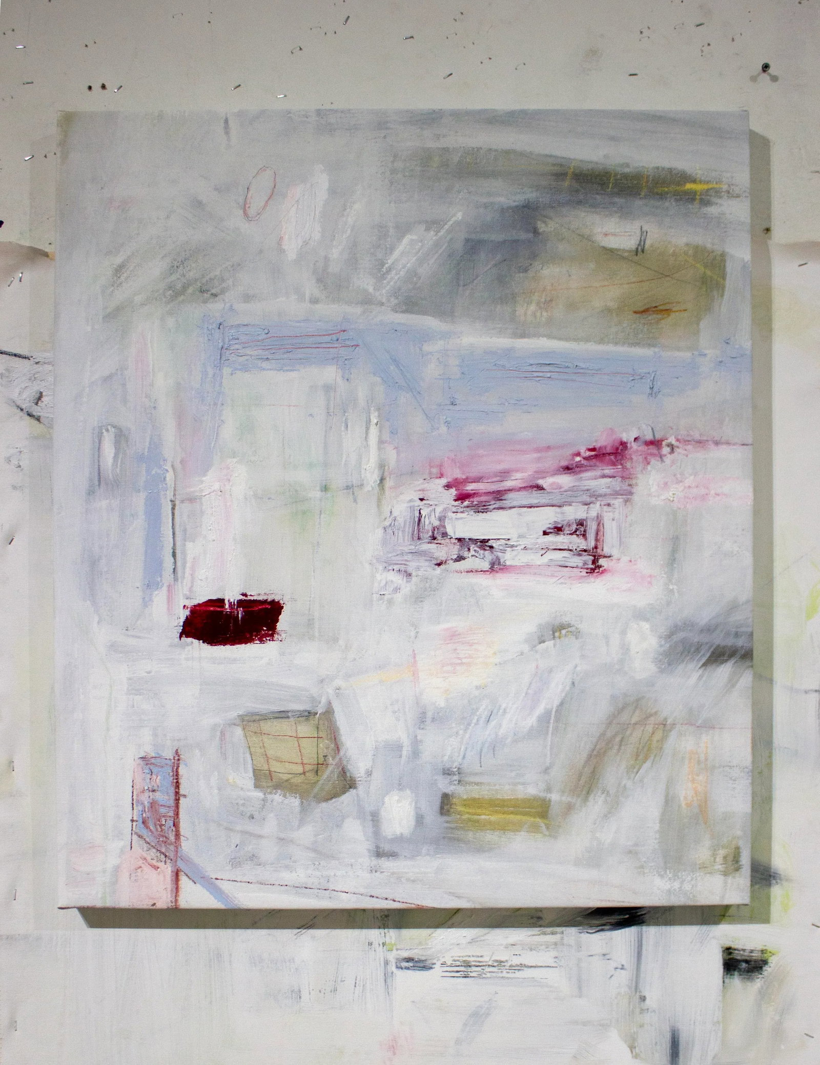 "Confined in Windowless Quarters; Viewing the External" Original Painting by Brian Jerome - 2