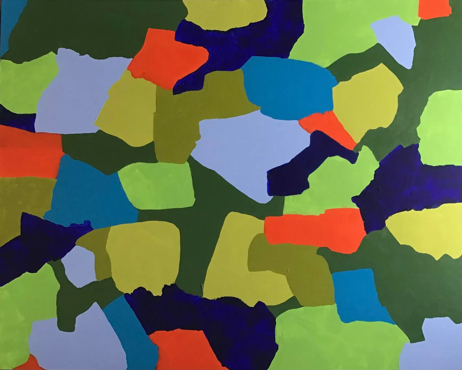 "Napa Valley" Contemporary Abstract Landscape Painting - 2