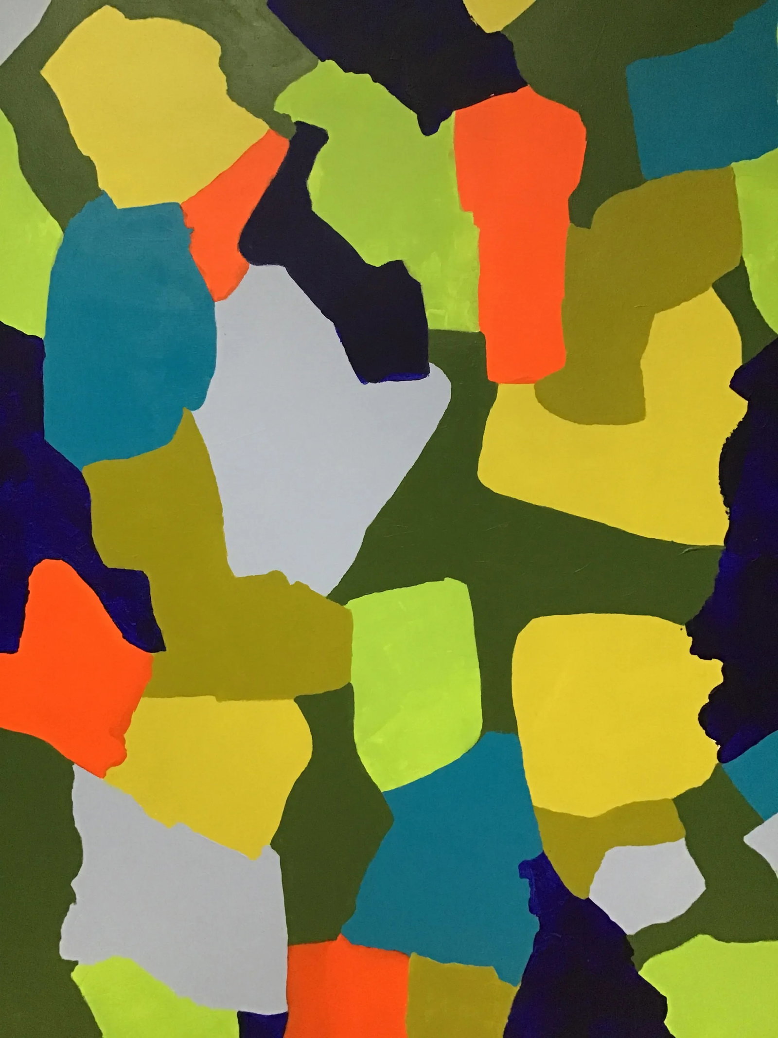 "Napa Valley" Contemporary Abstract Landscape Painting - 3