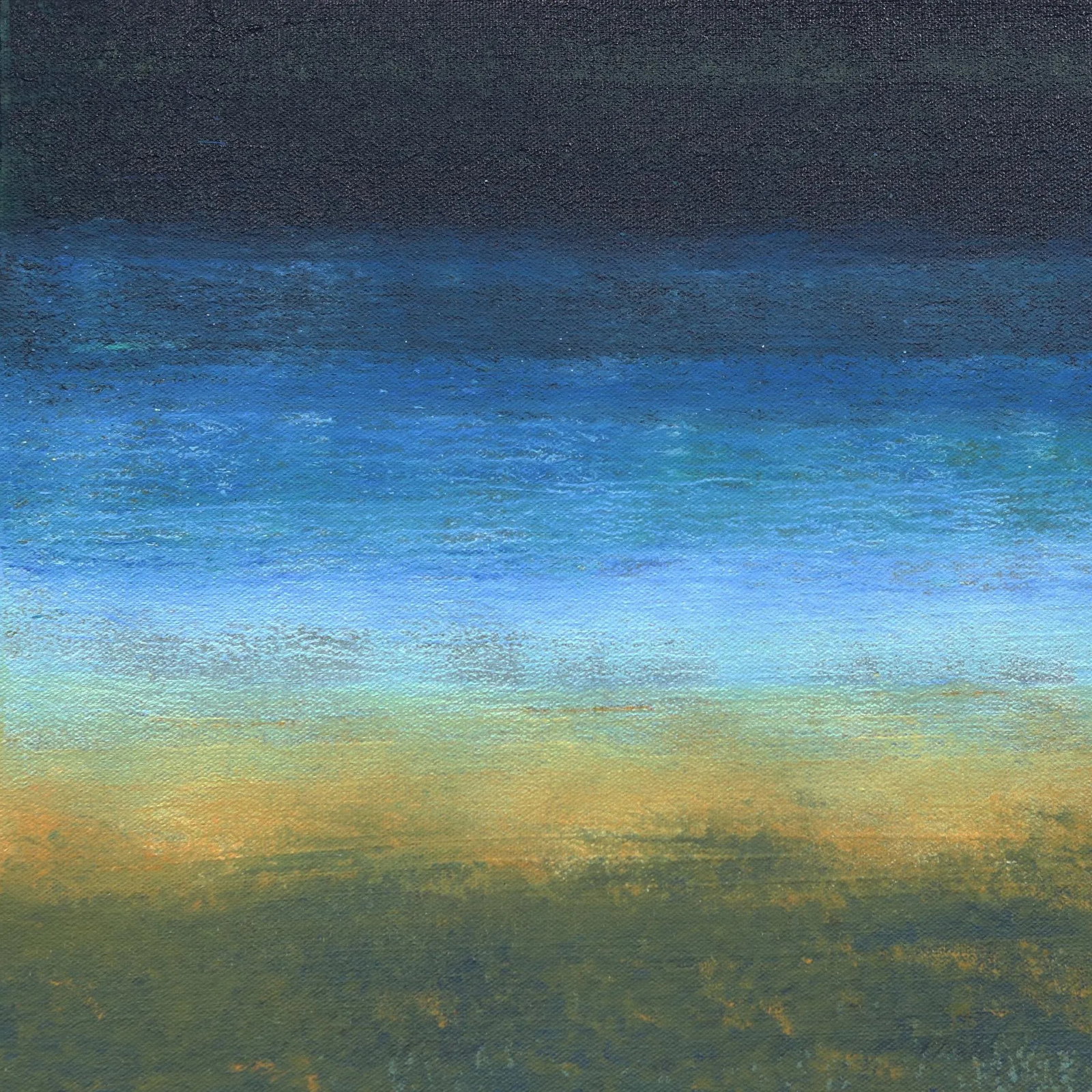 Foxtrot Bravo - Contemporary Realist Acrylic Airplane Sky Travel Skyscape Painting by Kathleen Keife - 2
