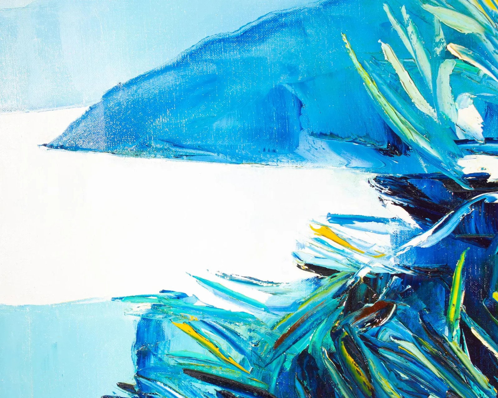 1981 Oil on Canvas Abstract Painting by Sidney Smiley - 5
