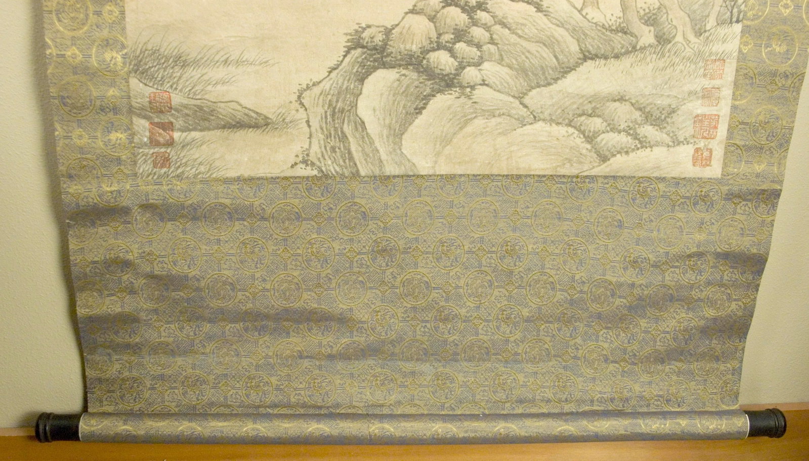 Chinese Landscape Scroll - 9