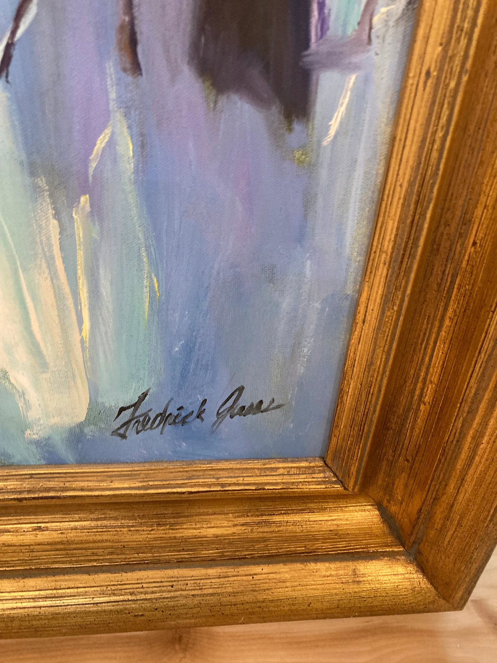 Original Oil Painting "Ice" by Fredrick Guess - 12