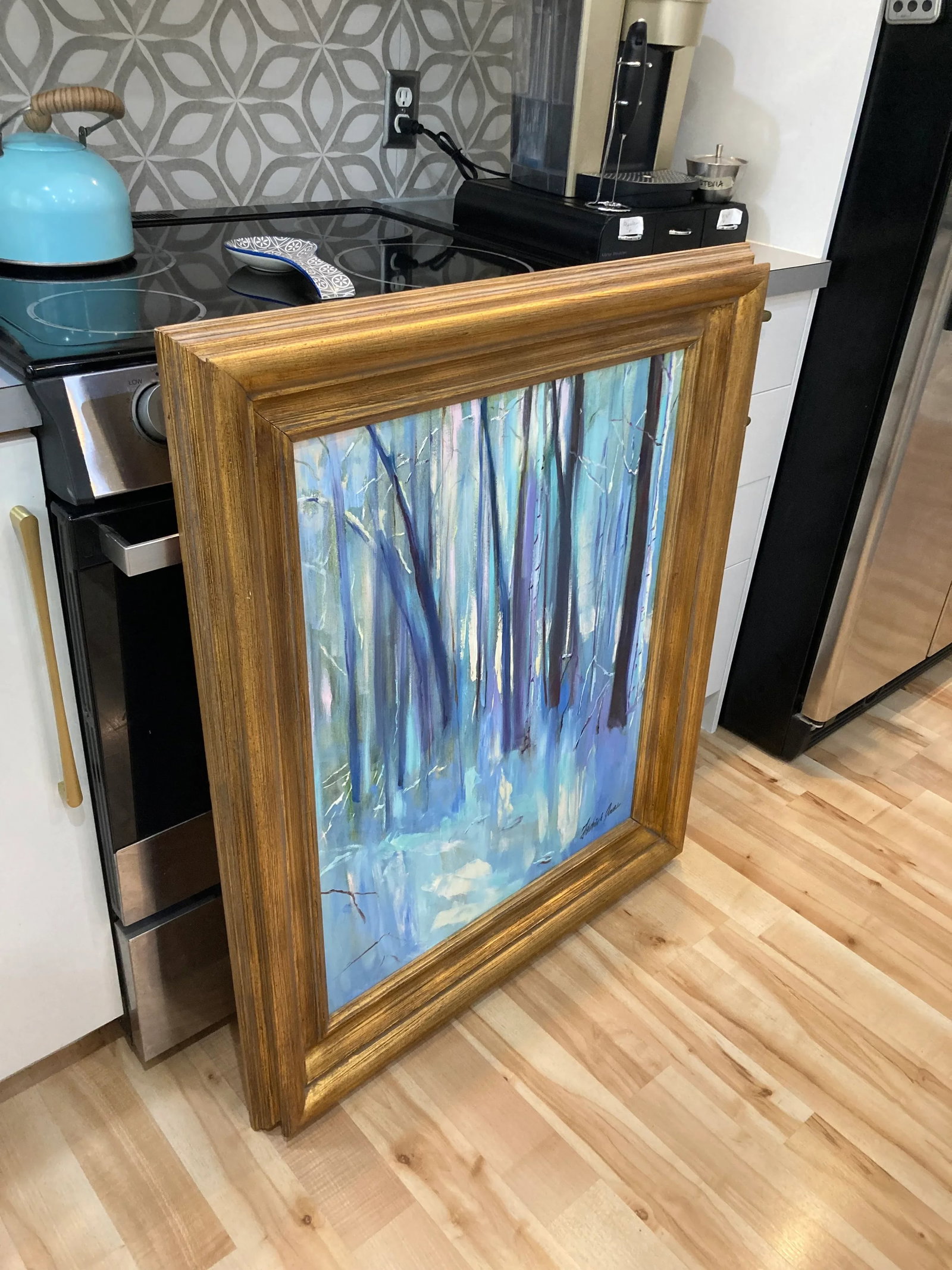 Original Oil Painting "Ice" by Fredrick Guess - 17