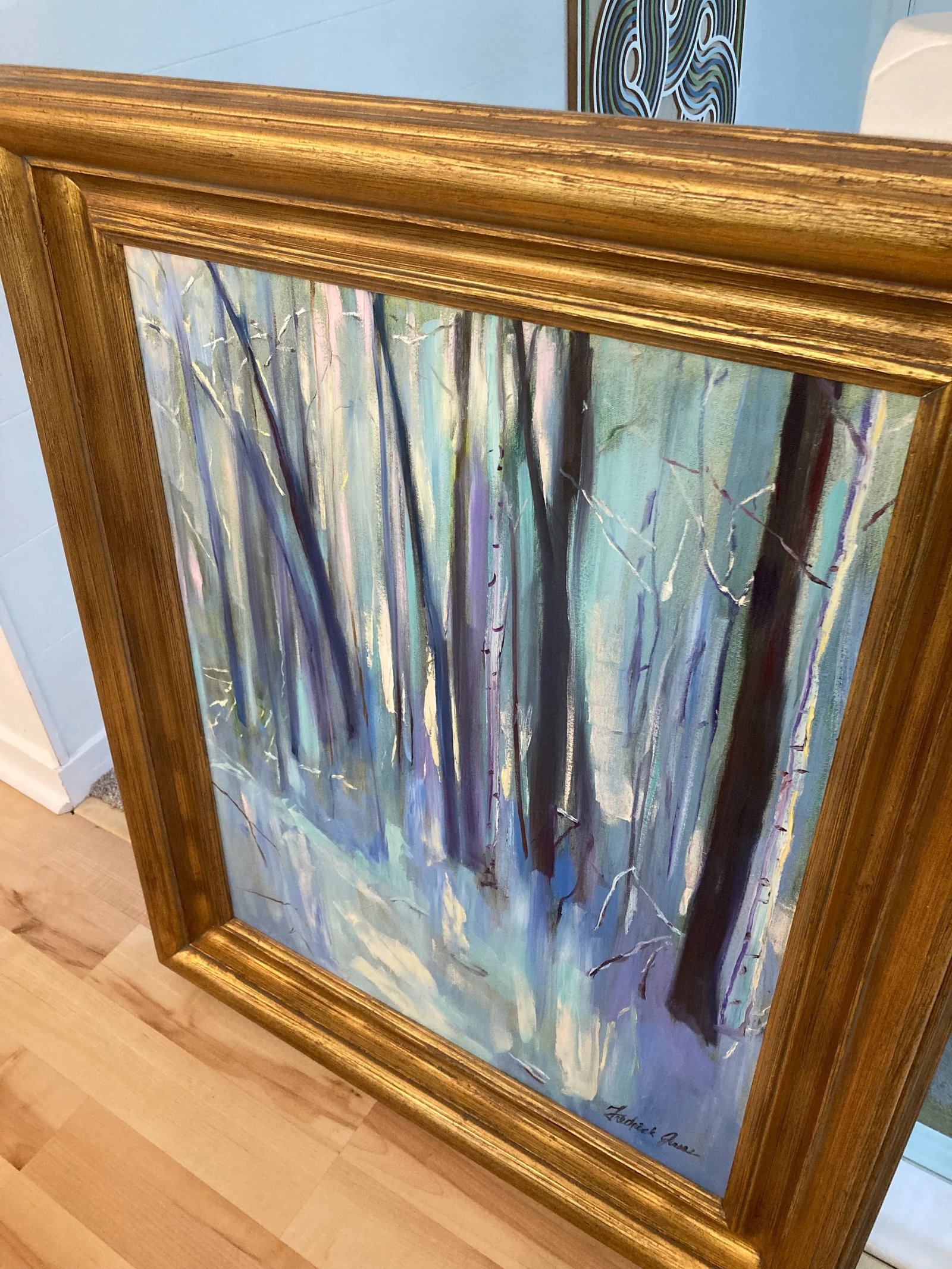 Original Oil Painting "Ice" by Fredrick Guess - 6