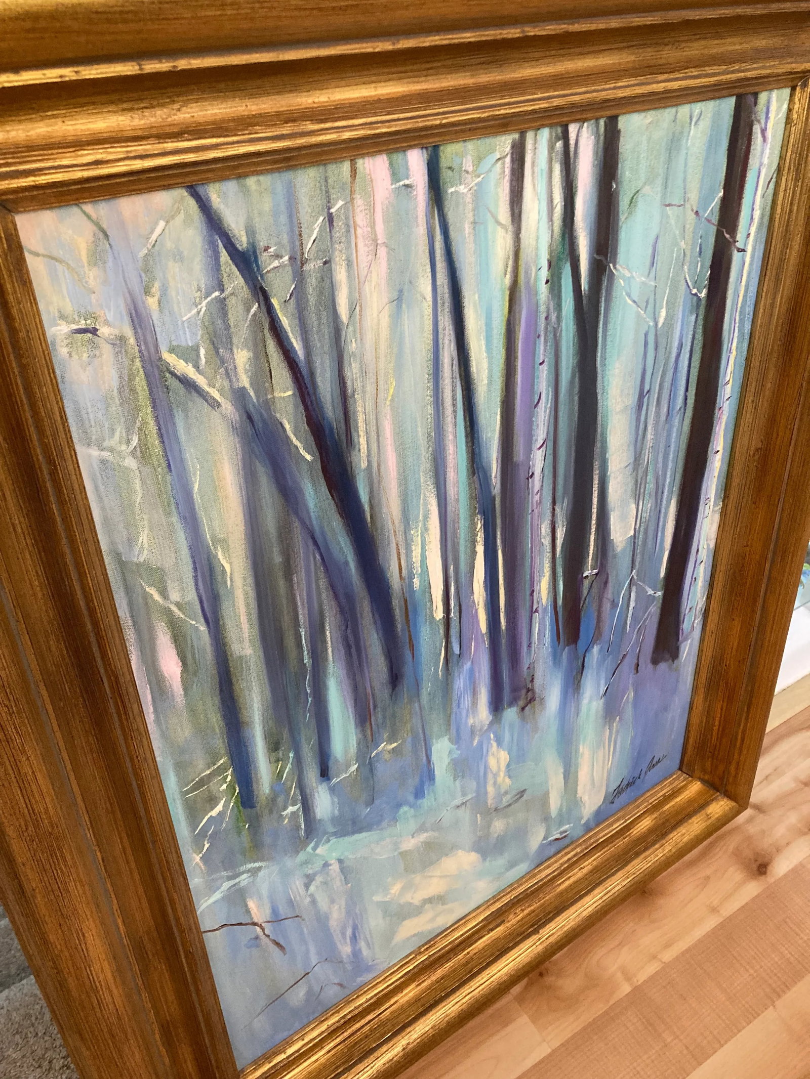 Original Oil Painting "Ice" by Fredrick Guess - 7