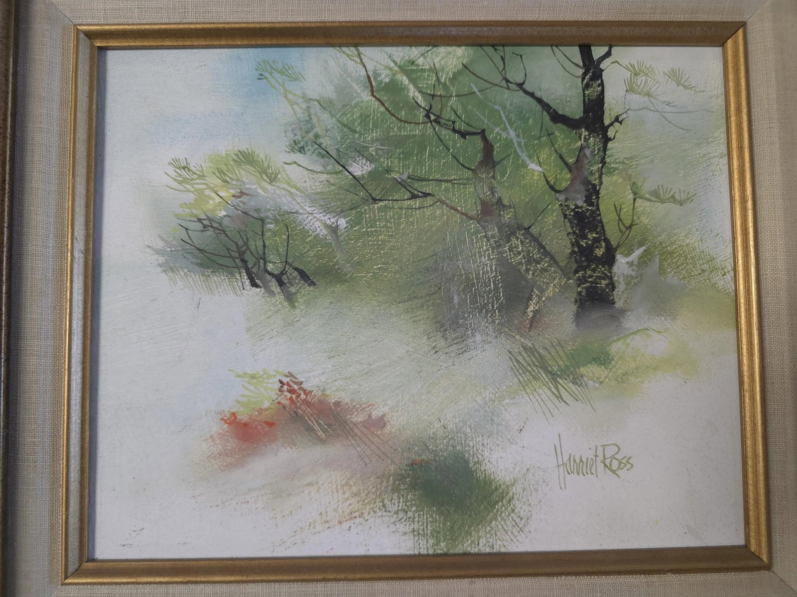 Harriet Ross Nature Oil Painting - 2