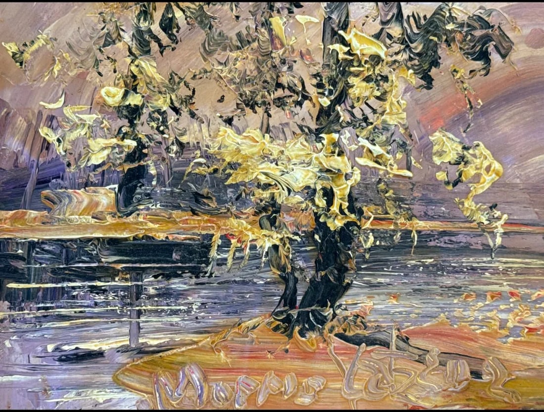 Morris Katz Original Painting - 3