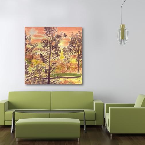 Witnesses to the Fall Painting - 2