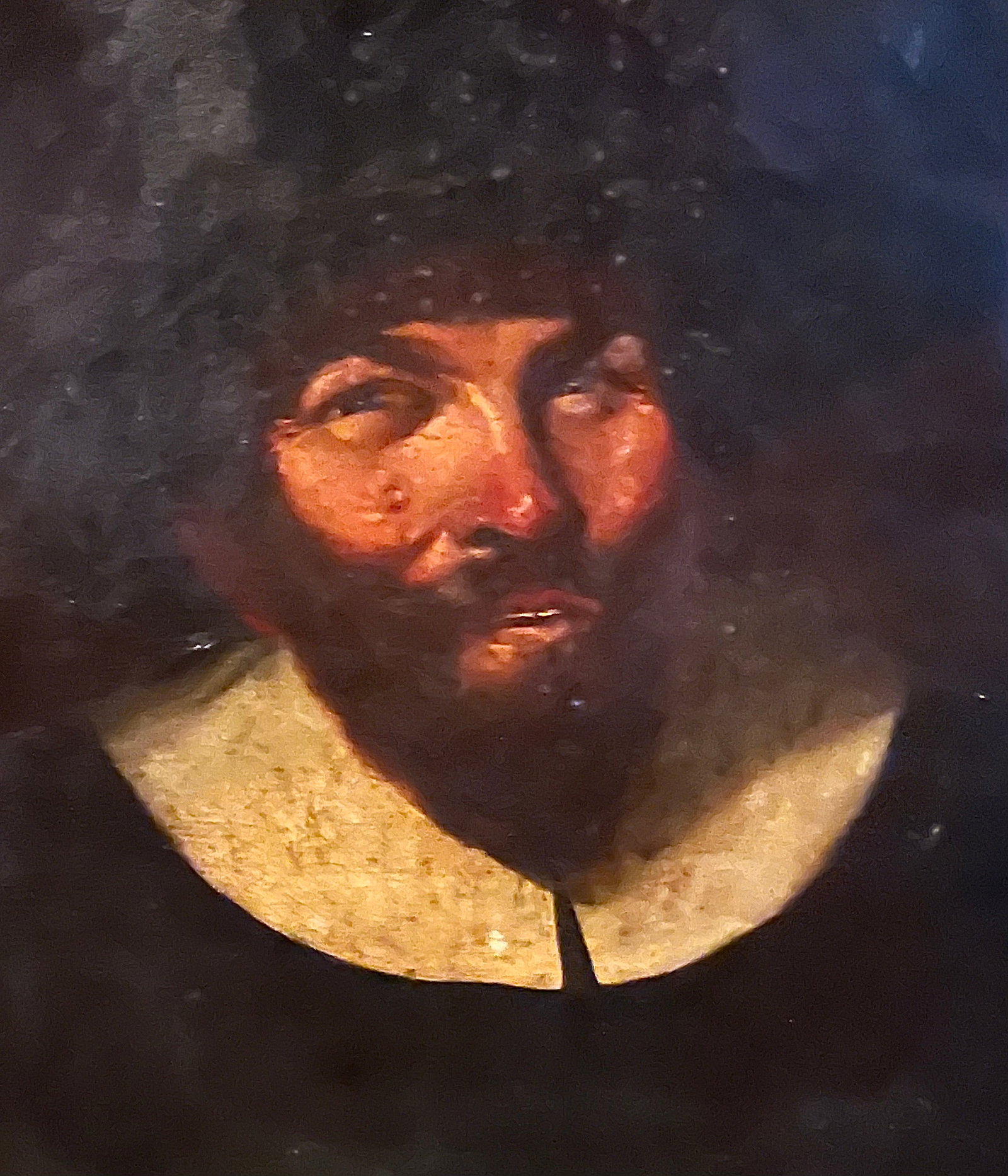 17th Century Flemish Tronie Portrait Oil on Canvas. Monogrammed - 9