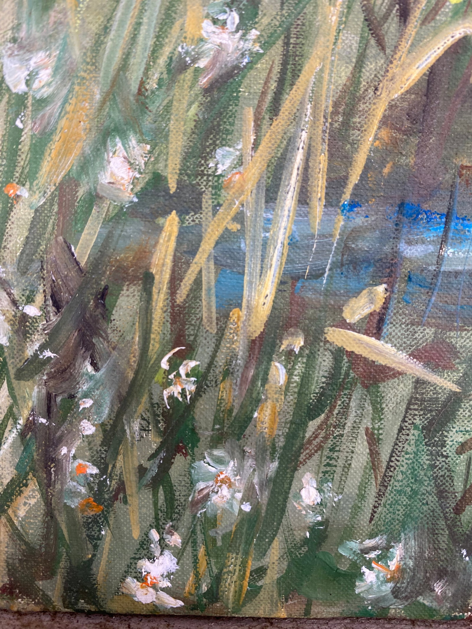 1960s Spring Plowing Martha's Vineyard Painting by Jean Spencer - 11