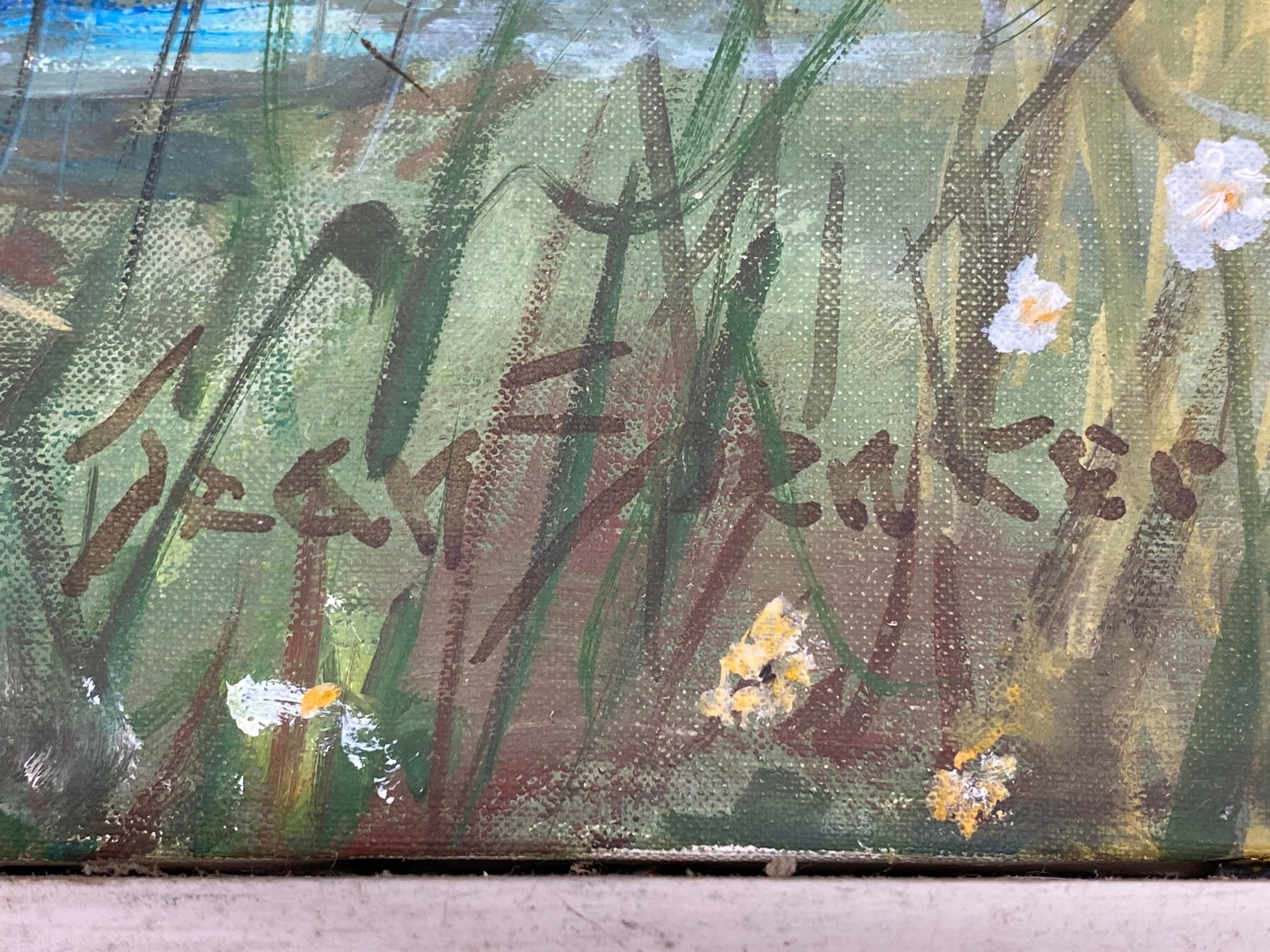 1960s Spring Plowing Martha's Vineyard Painting by Jean Spencer - 15