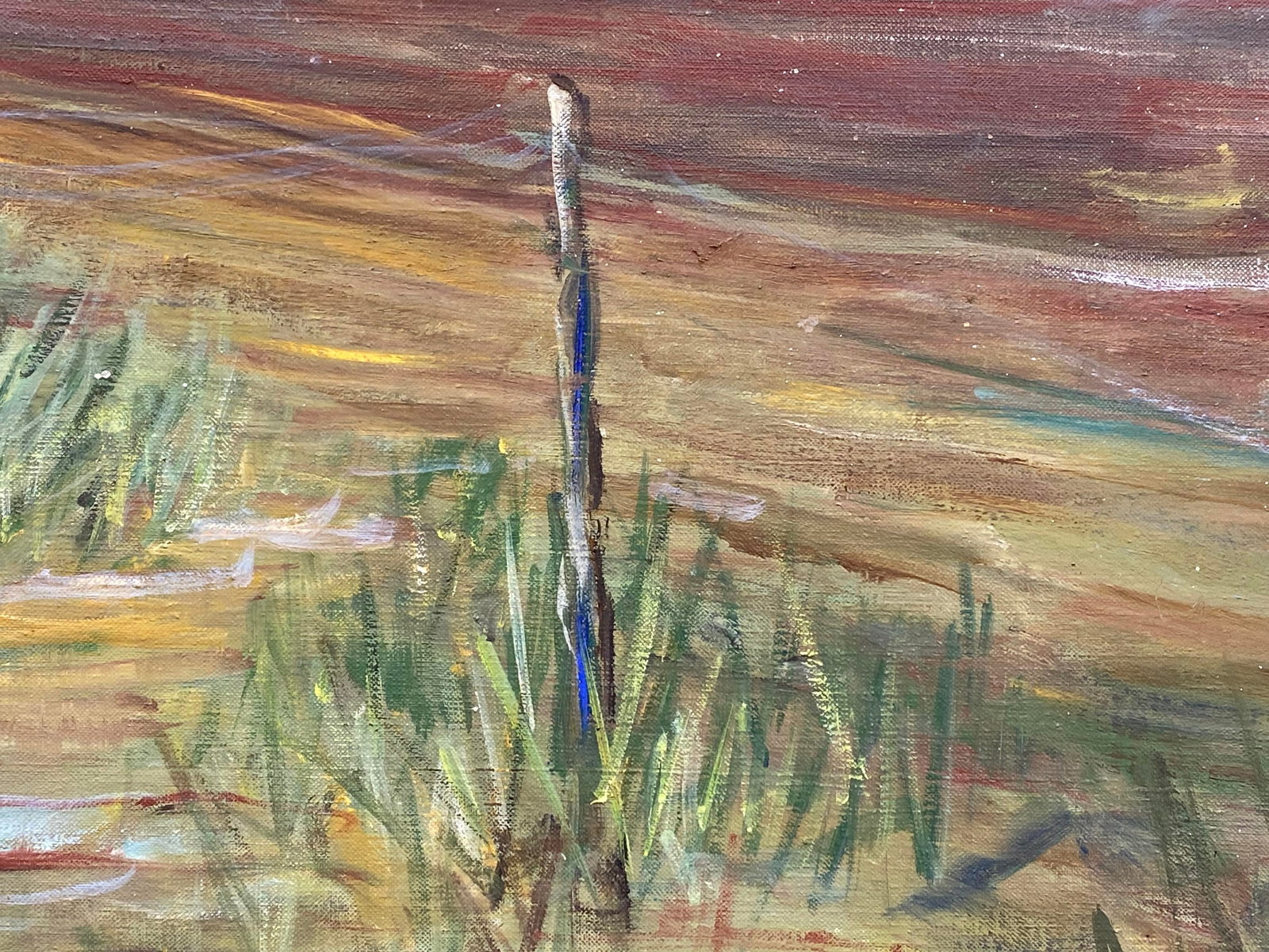 1960s Spring Plowing Martha's Vineyard Painting by Jean Spencer - 7