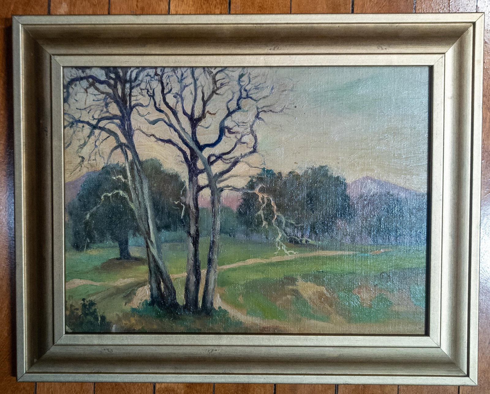 20th Century American Impressionist Landscape Painting, Unsigned - 2