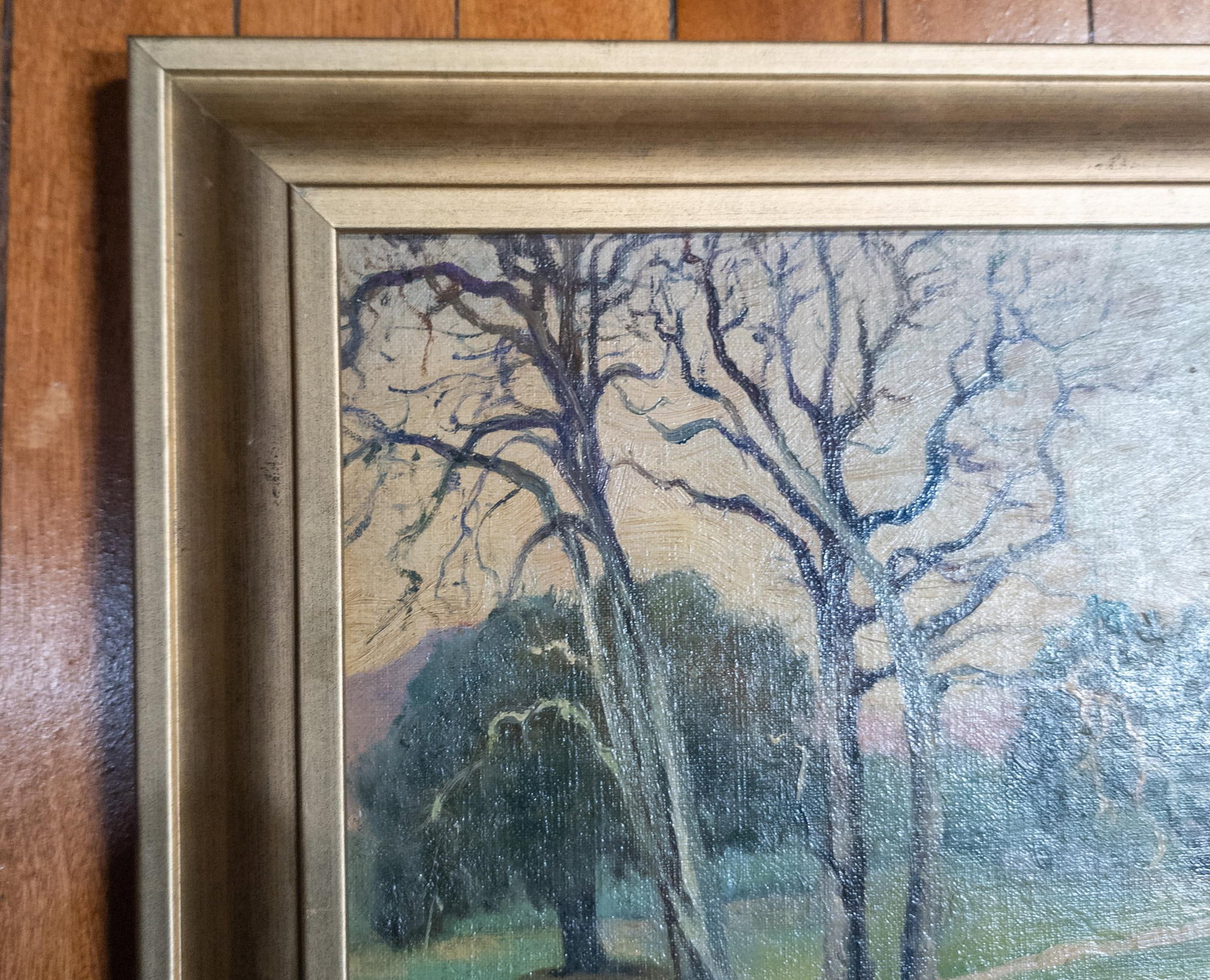 20th Century American Impressionist Landscape Painting, Unsigned - 3