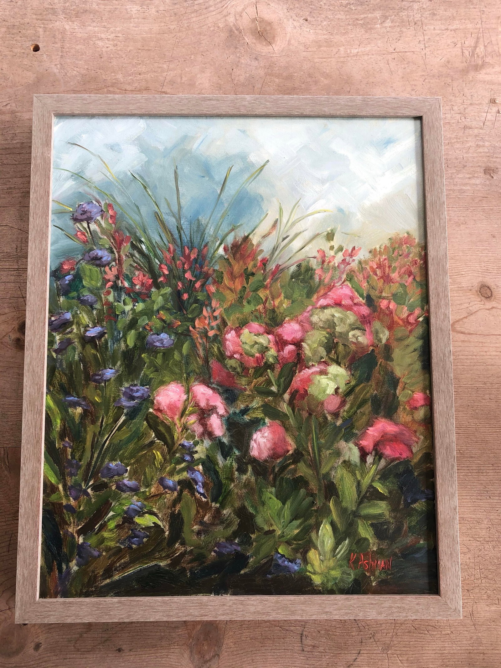 Nature Botanical Landscape Oil Painting - 2