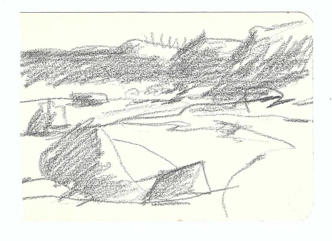 1967 Robert Angeloch Montauk New York Drawing - 2