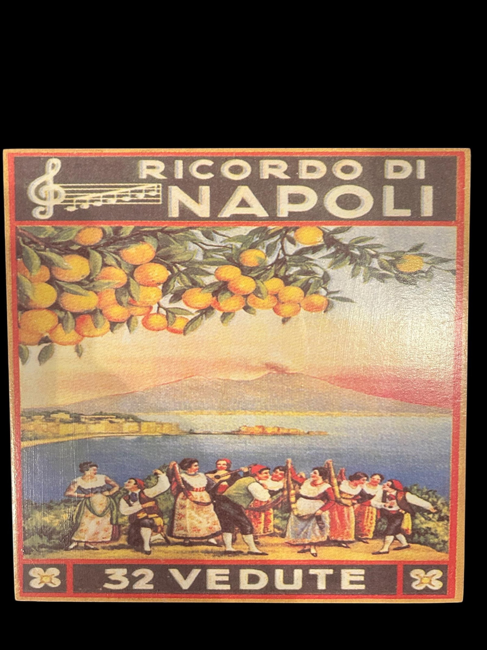 1910s Ricordo DI Nipoli Vedute Cover Print - 2