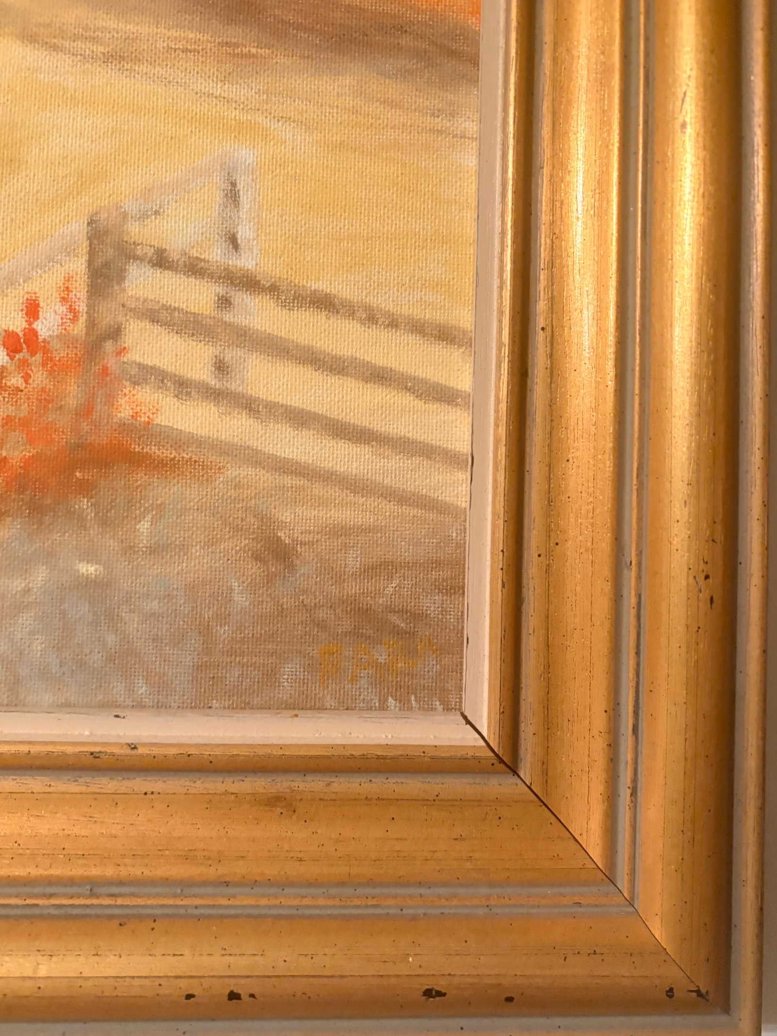 Late 20th Century California High Desert Landscape Oil on Canvas, Signed by Artist - 9
