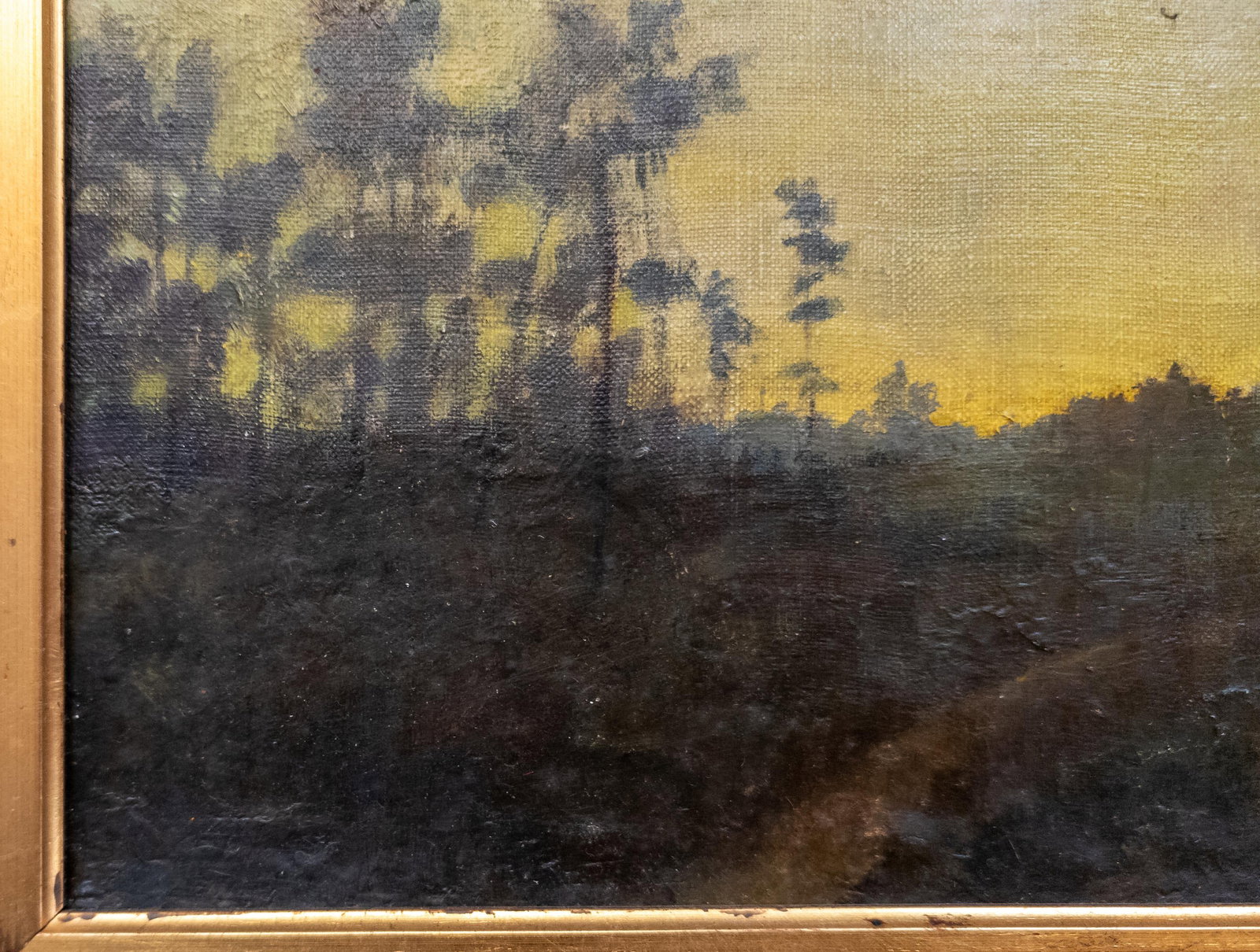 1910's American Tonalist Landscape Painting by Robertson Kirtland Mygatt 1911 - 10