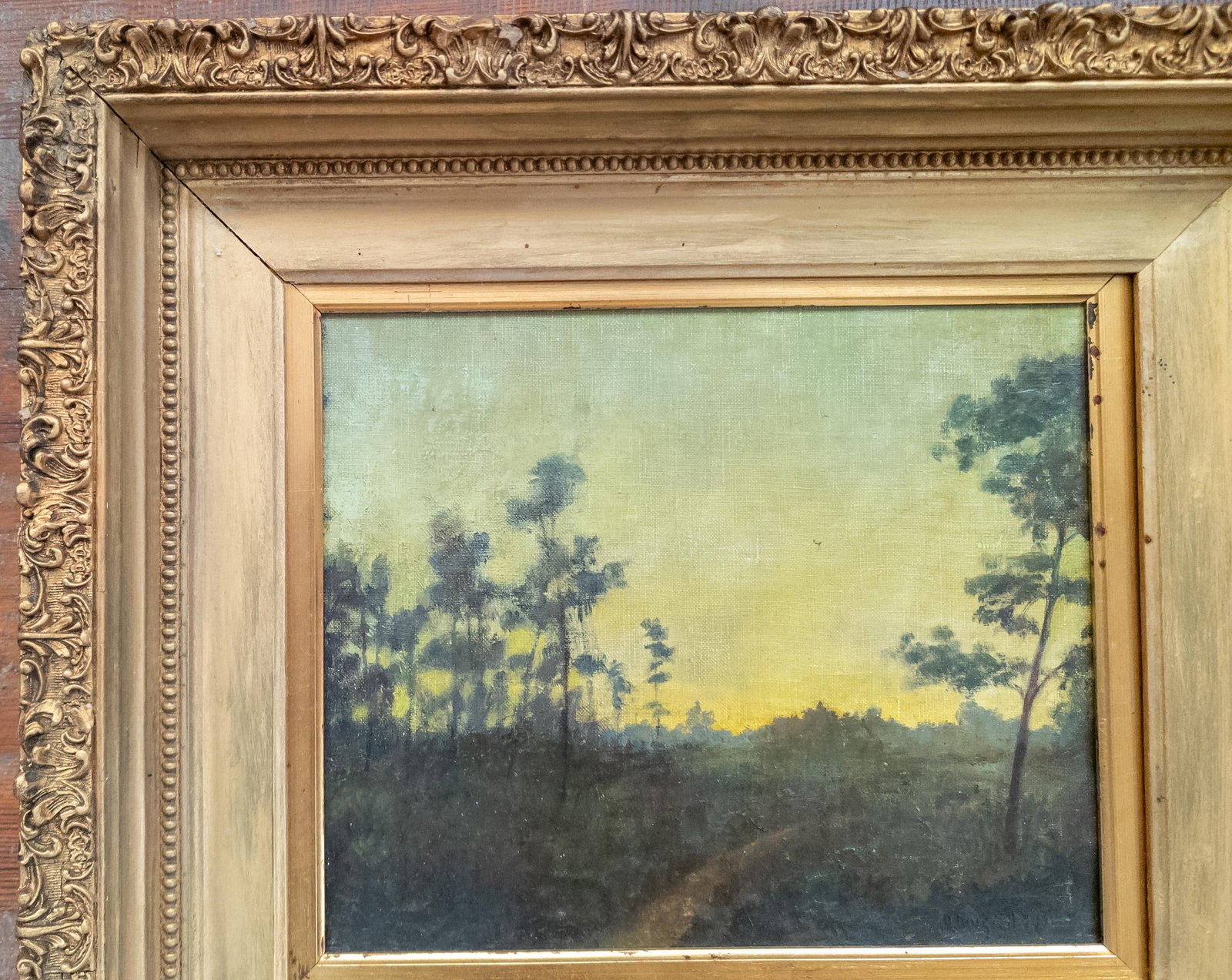1910's American Tonalist Landscape Painting by Robertson Kirtland Mygatt 1911 - 3