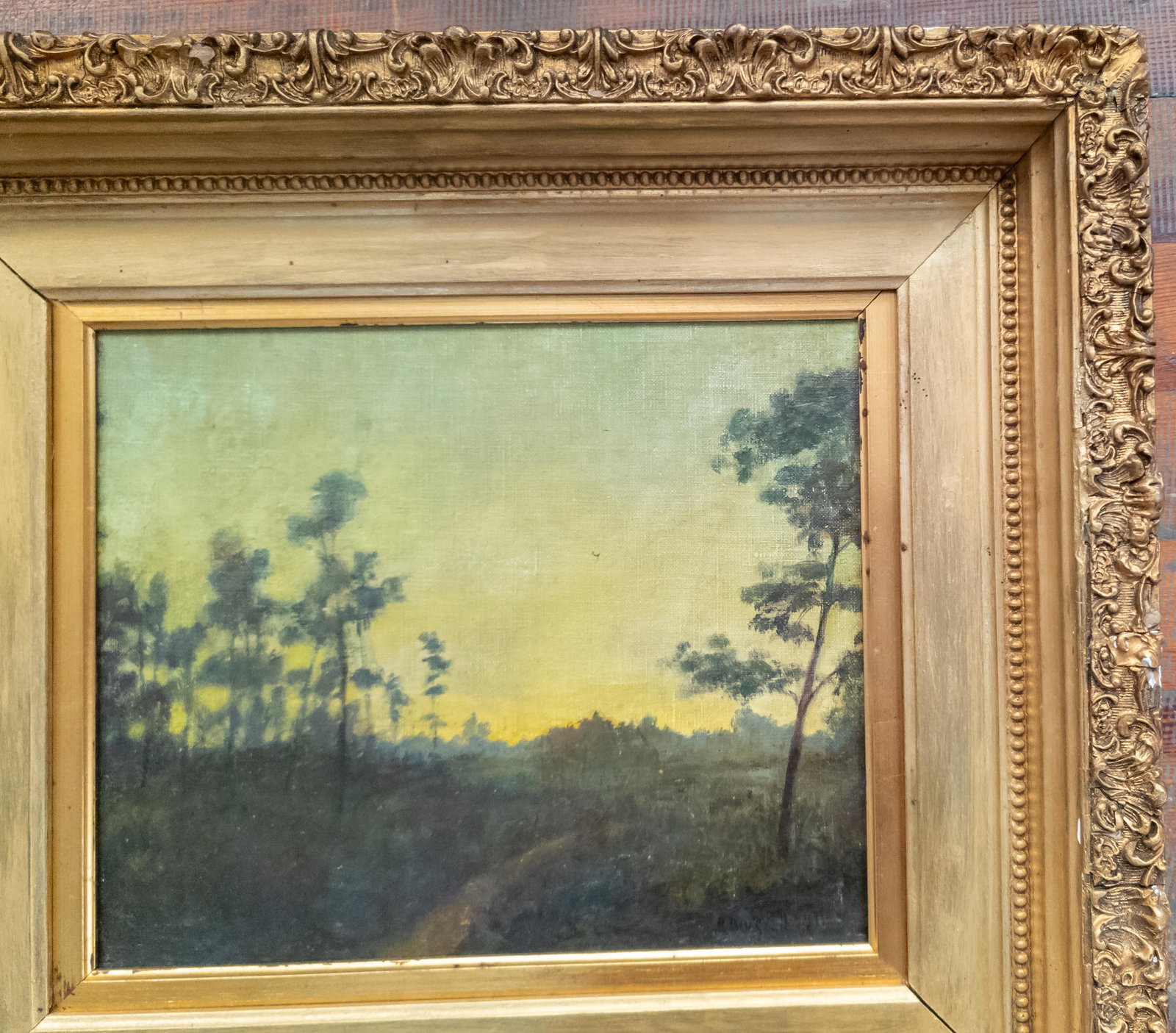 1910's American Tonalist Landscape Painting by Robertson Kirtland Mygatt 1911 - 4