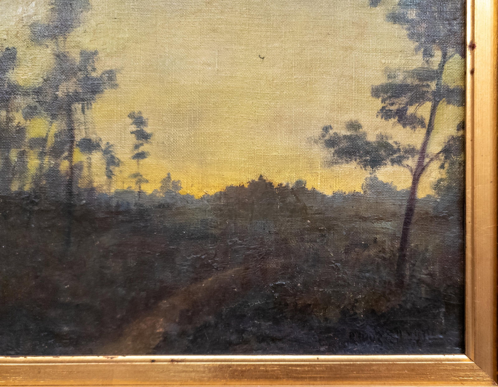 1910's American Tonalist Landscape Painting by Robertson Kirtland Mygatt 1911 - 9