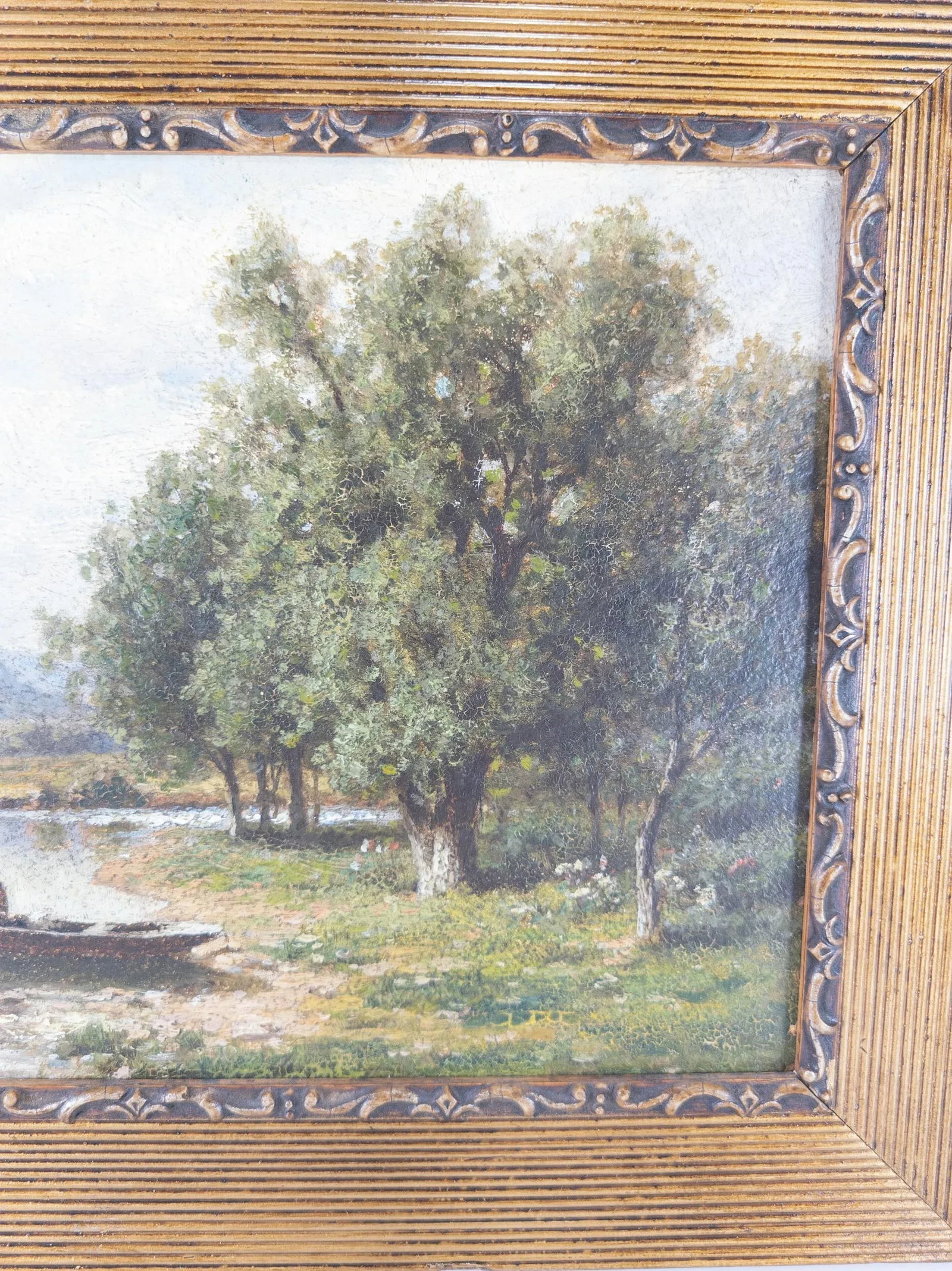 American School Oil Landscape Painting - 4