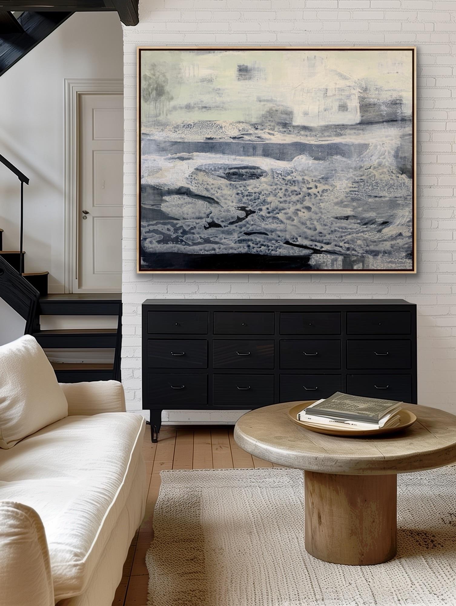 Large Scale Original Painting Titled Tempest - 10