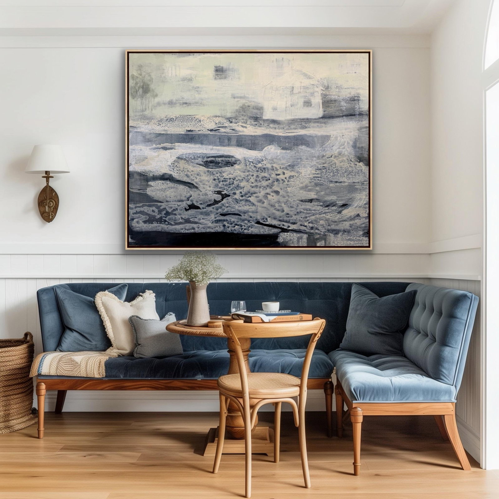 Large Scale Original Painting Titled Tempest - 7