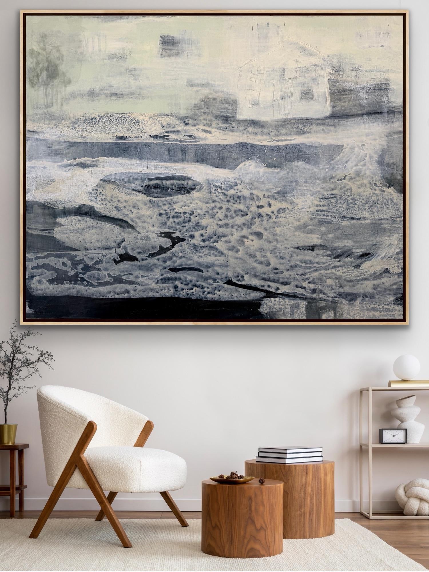 Large Scale Original Painting Titled Tempest - 8