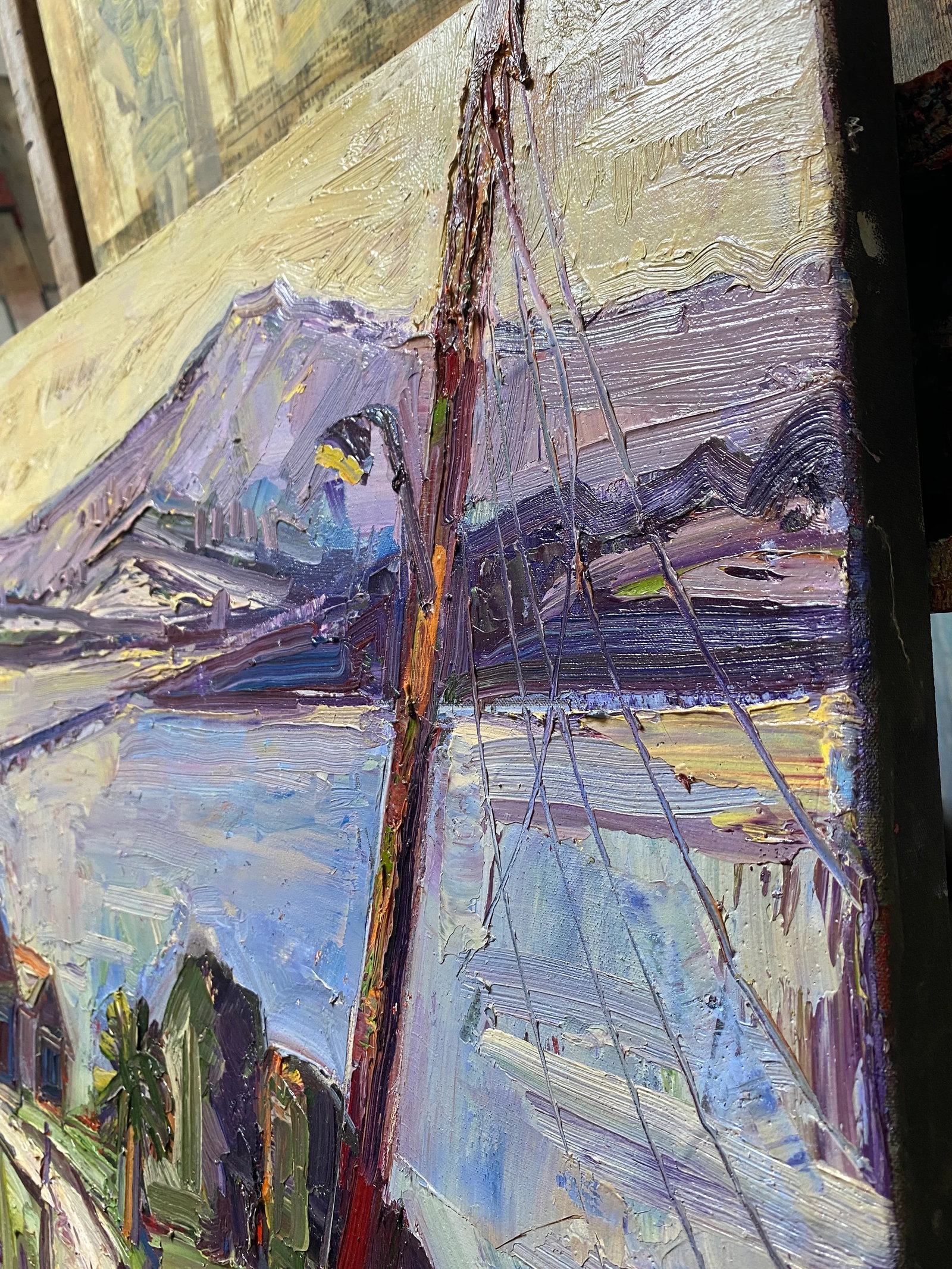 Contemporary California Plein Air California Landscape Oil Painting by James Hartman - 3