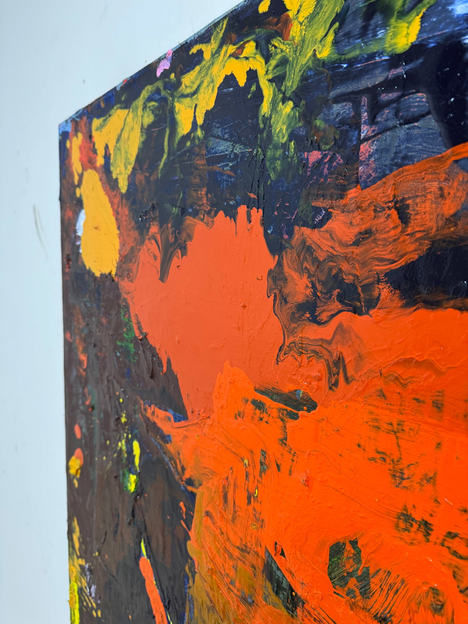 Tectonic Heat, Contemporary Abstract Painting by Matt Higgins - 5