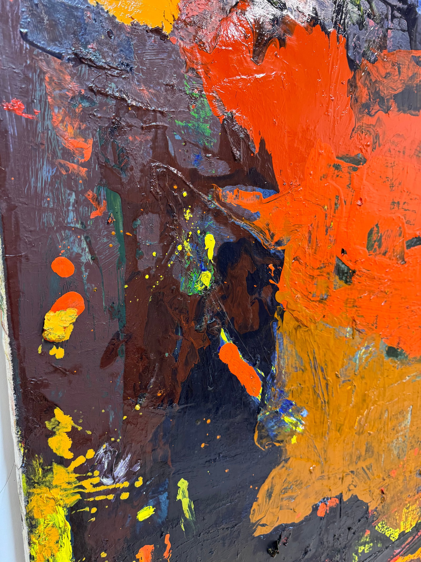 Tectonic Heat, Contemporary Abstract Painting by Matt Higgins - 6