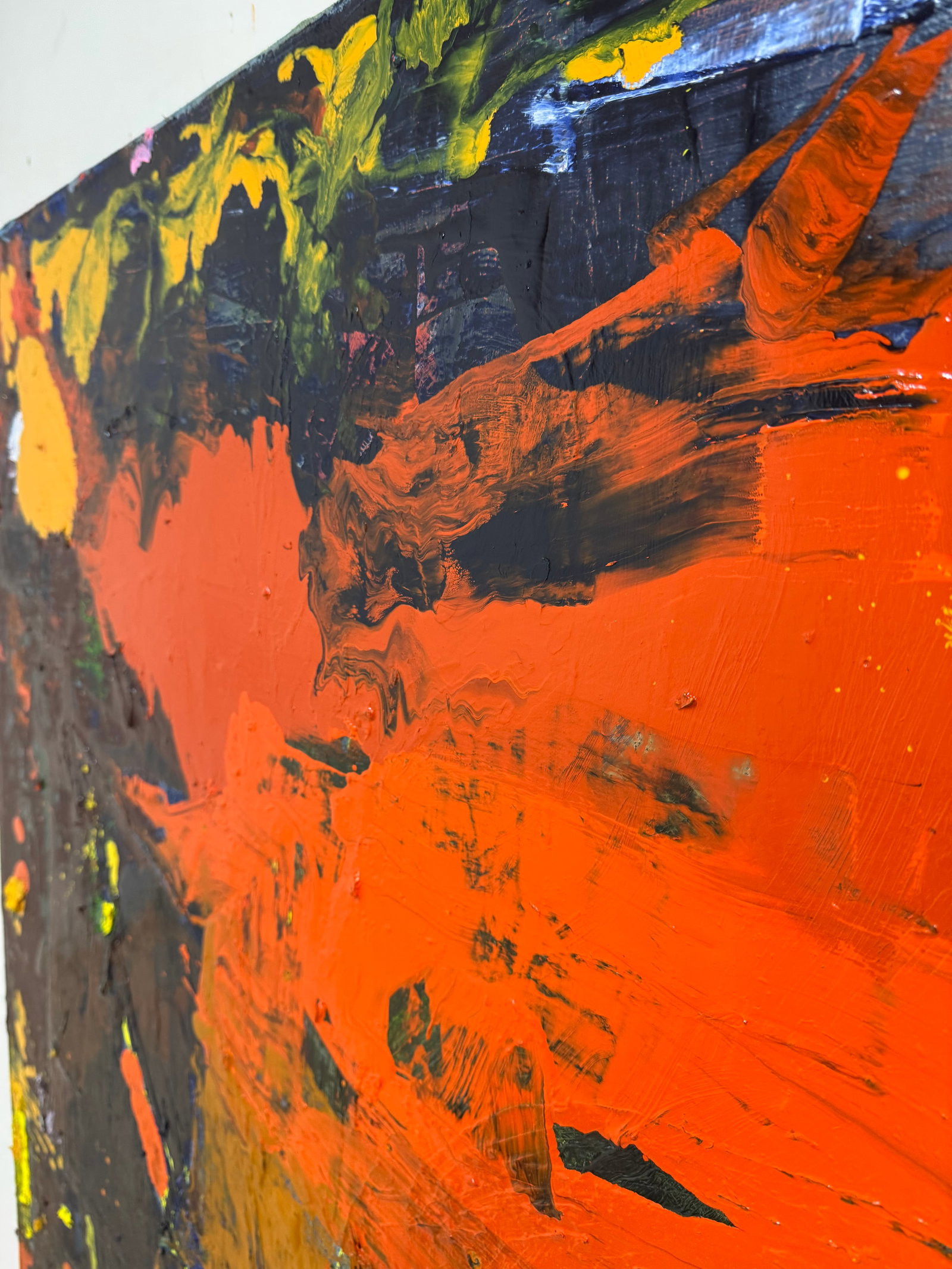 Tectonic Heat, Contemporary Abstract Painting by Matt Higgins - 8
