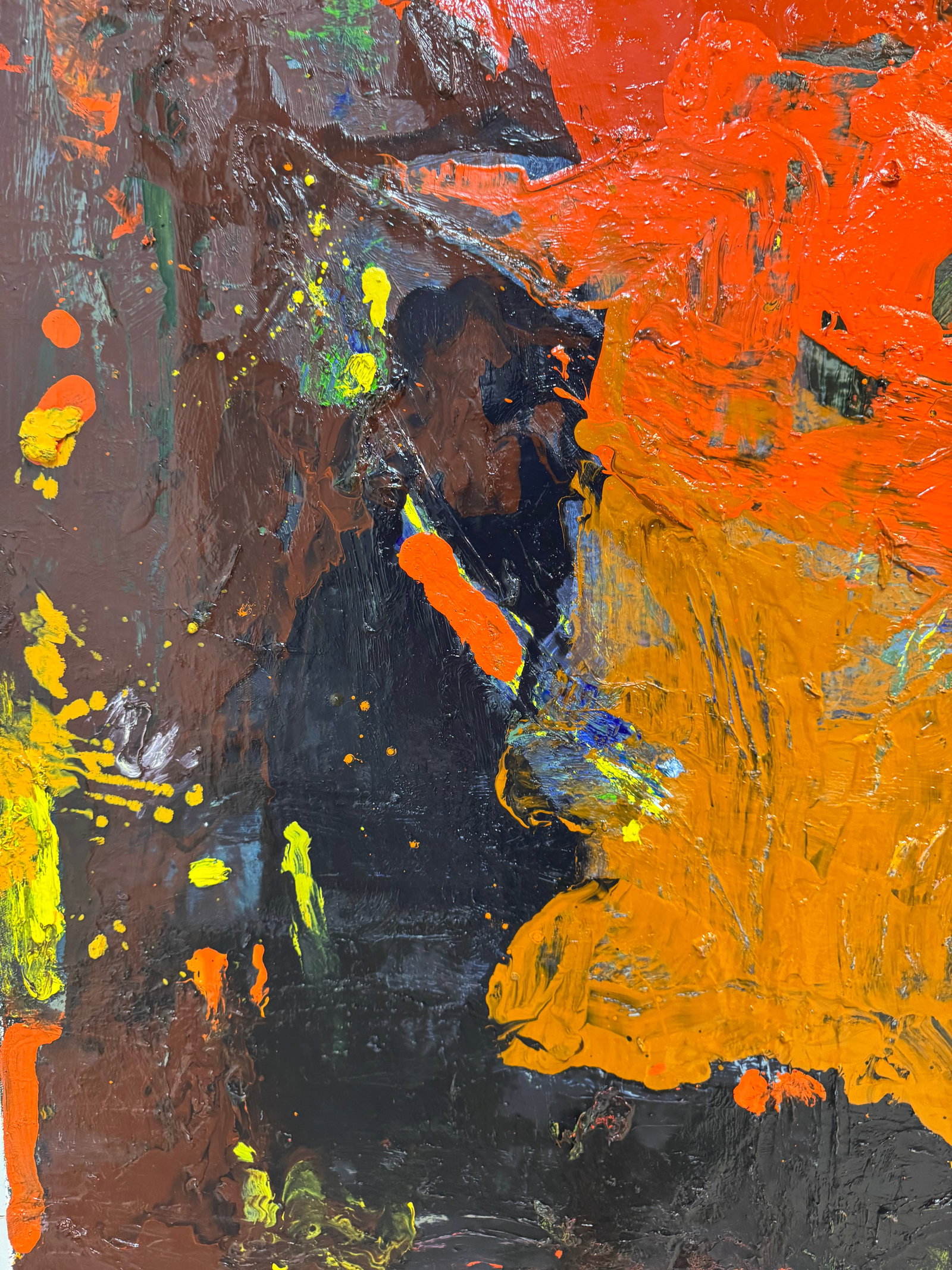 Tectonic Heat, Contemporary Abstract Painting by Matt Higgins - 9