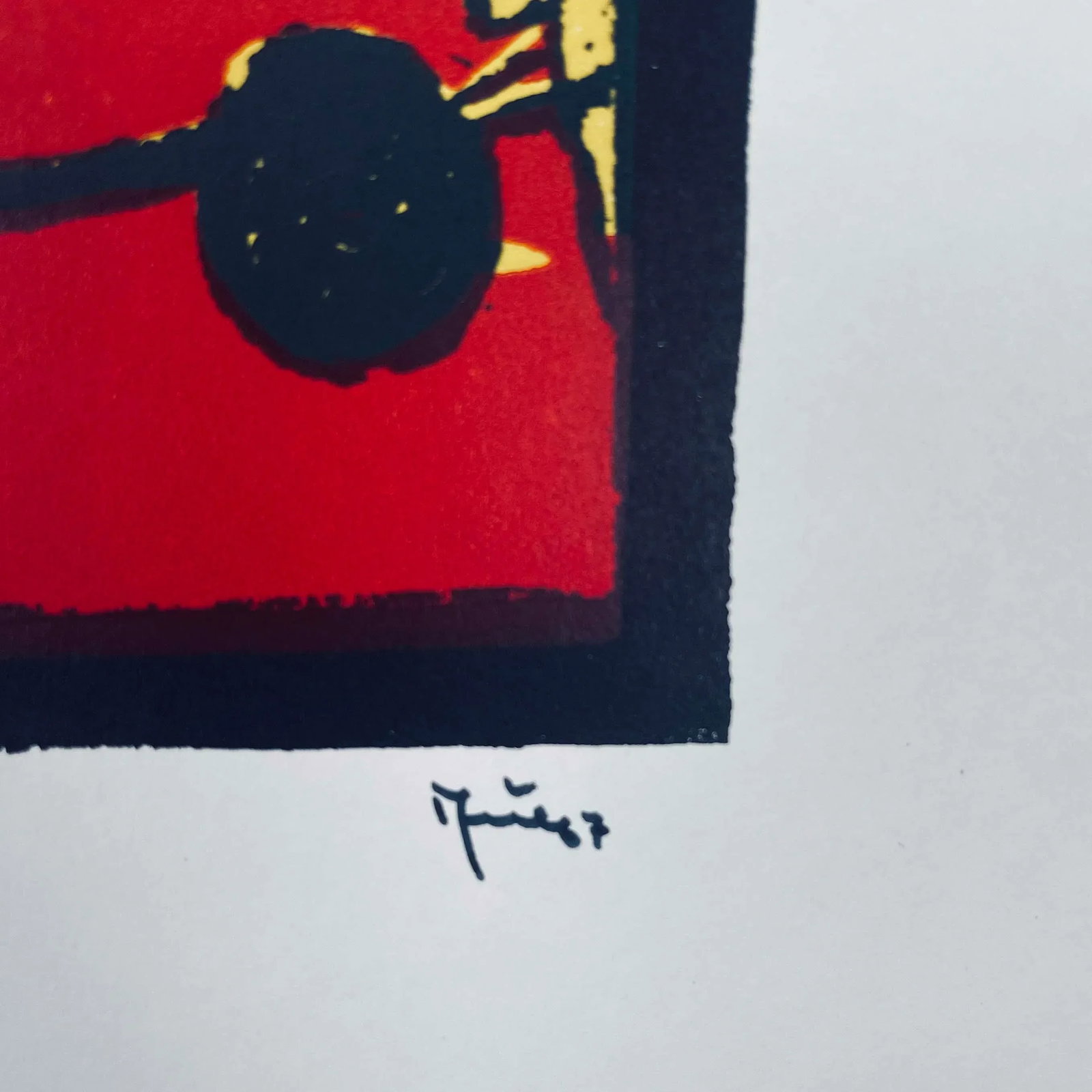 1967 Artist's Proof Signed and Numbered Abstract Figurative Print of Rasputin - 6