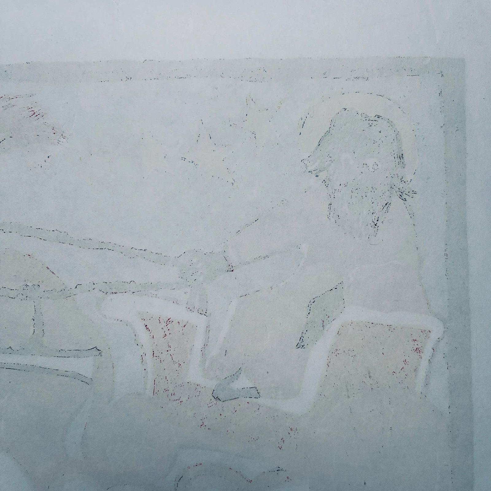 1967 Artist's Proof Signed and Numbered Abstract Figurative Print of Rasputin - 8