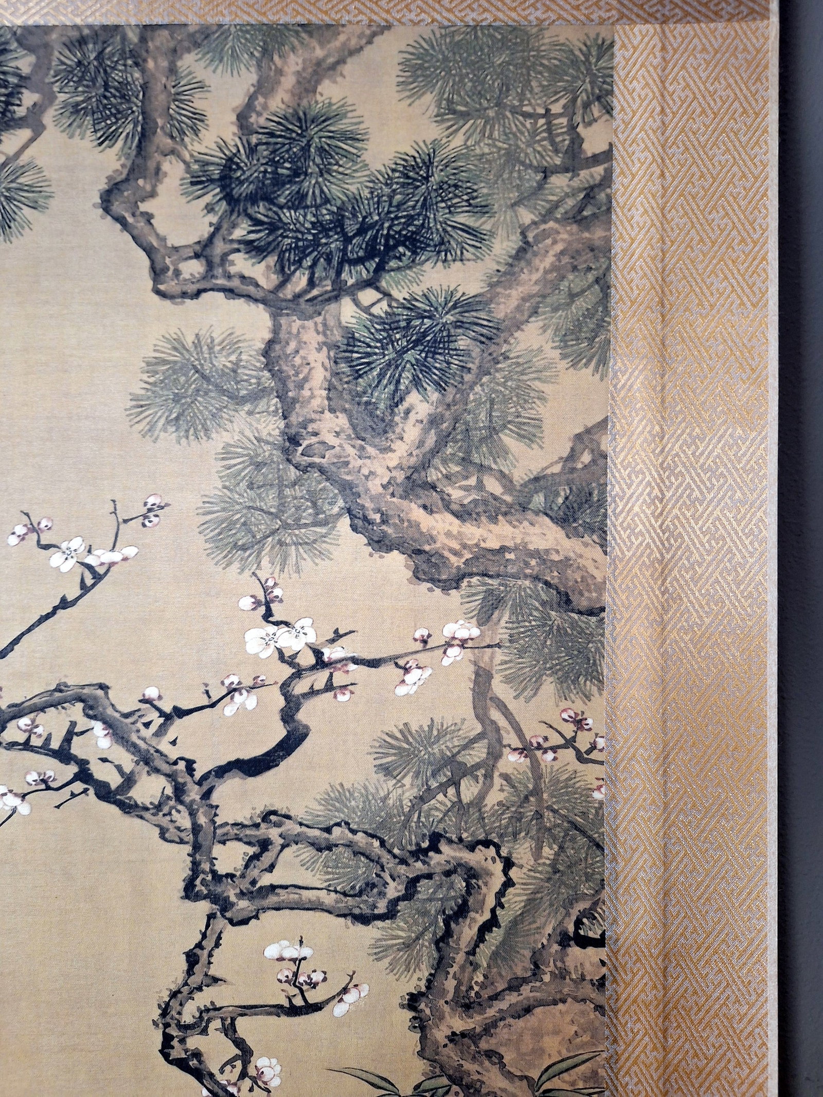 Chinese Huaniao Scroll - 7